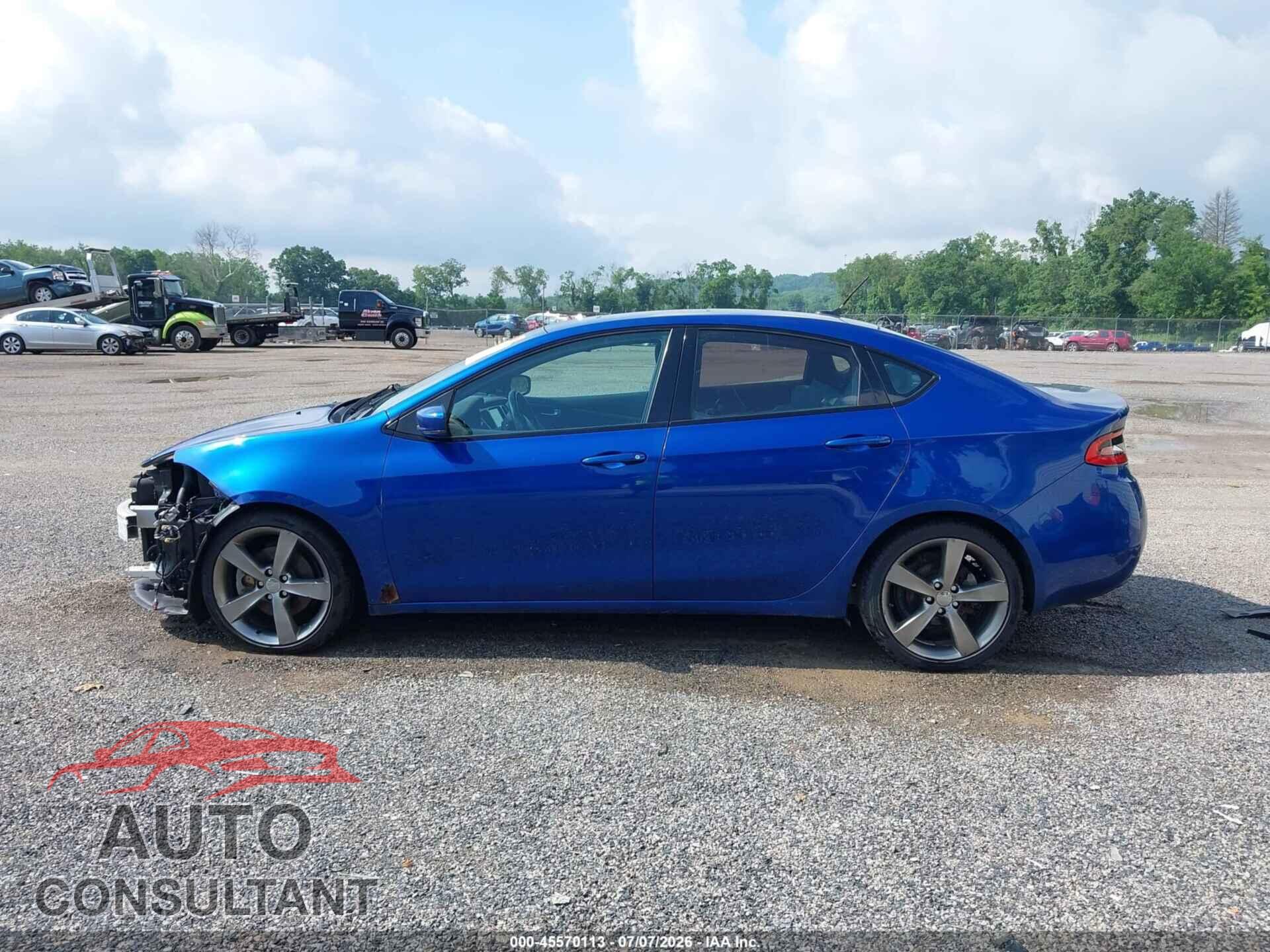 DODGE DART 2013 - 1C3CDFCB9DD315688