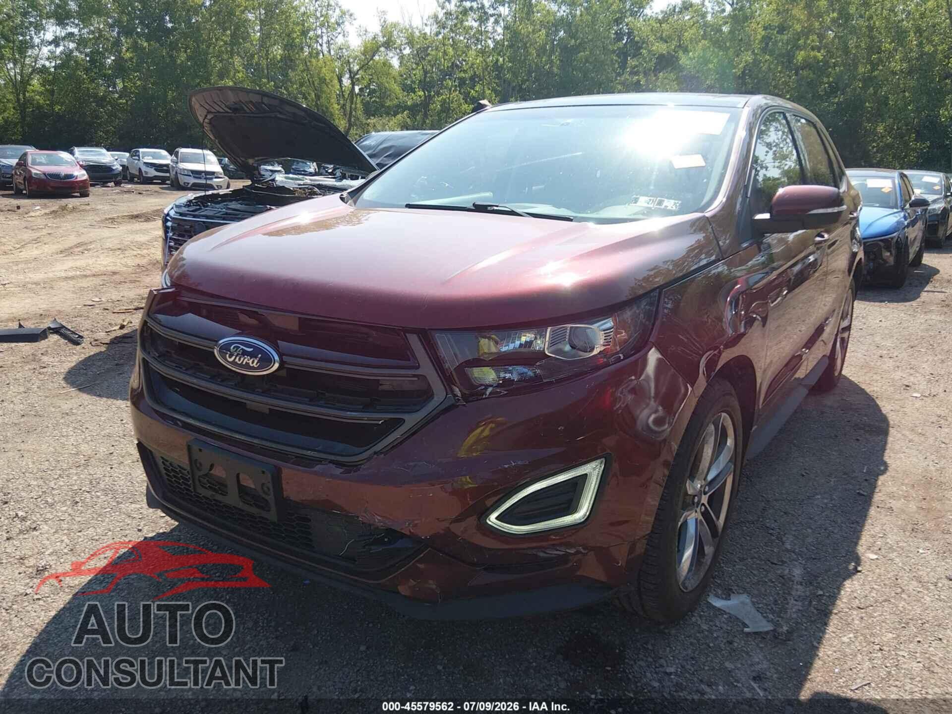 FORD EDGE 2015 - 2FMTK4AP9FBB07609