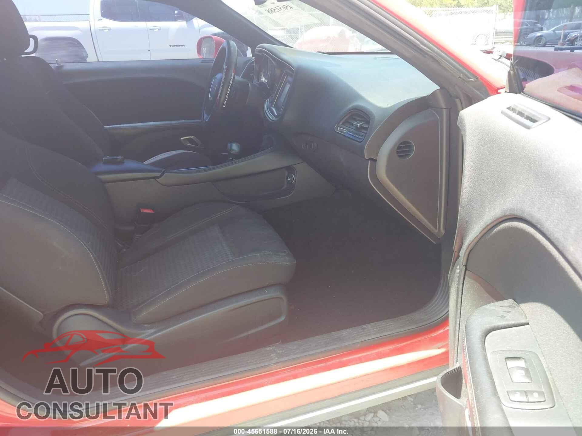 DODGE CHALLENGER 2015 - 2C3CDZAG9FH787833