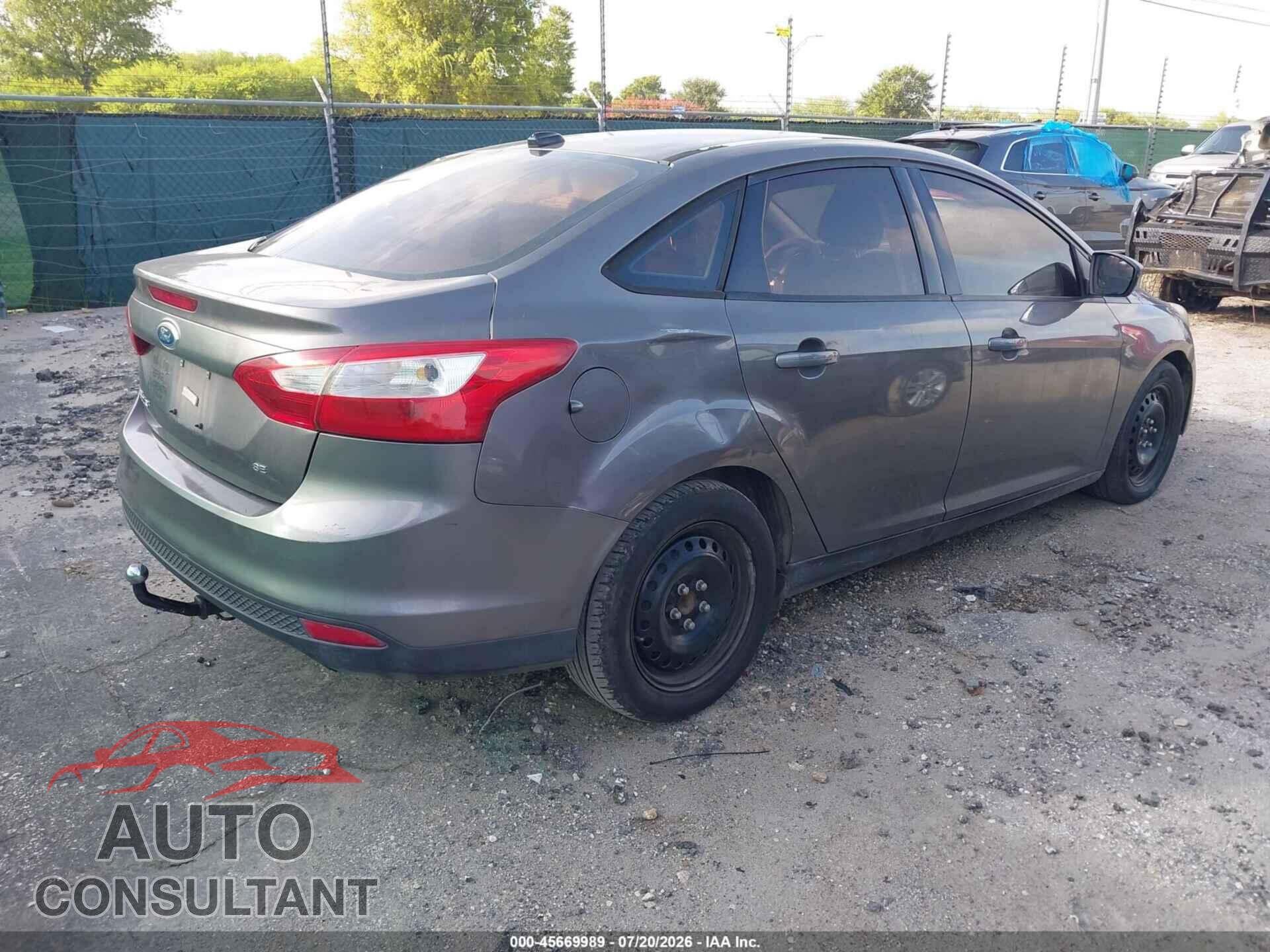 FORD FOCUS 2012 - 1FAHP3F29CL217211