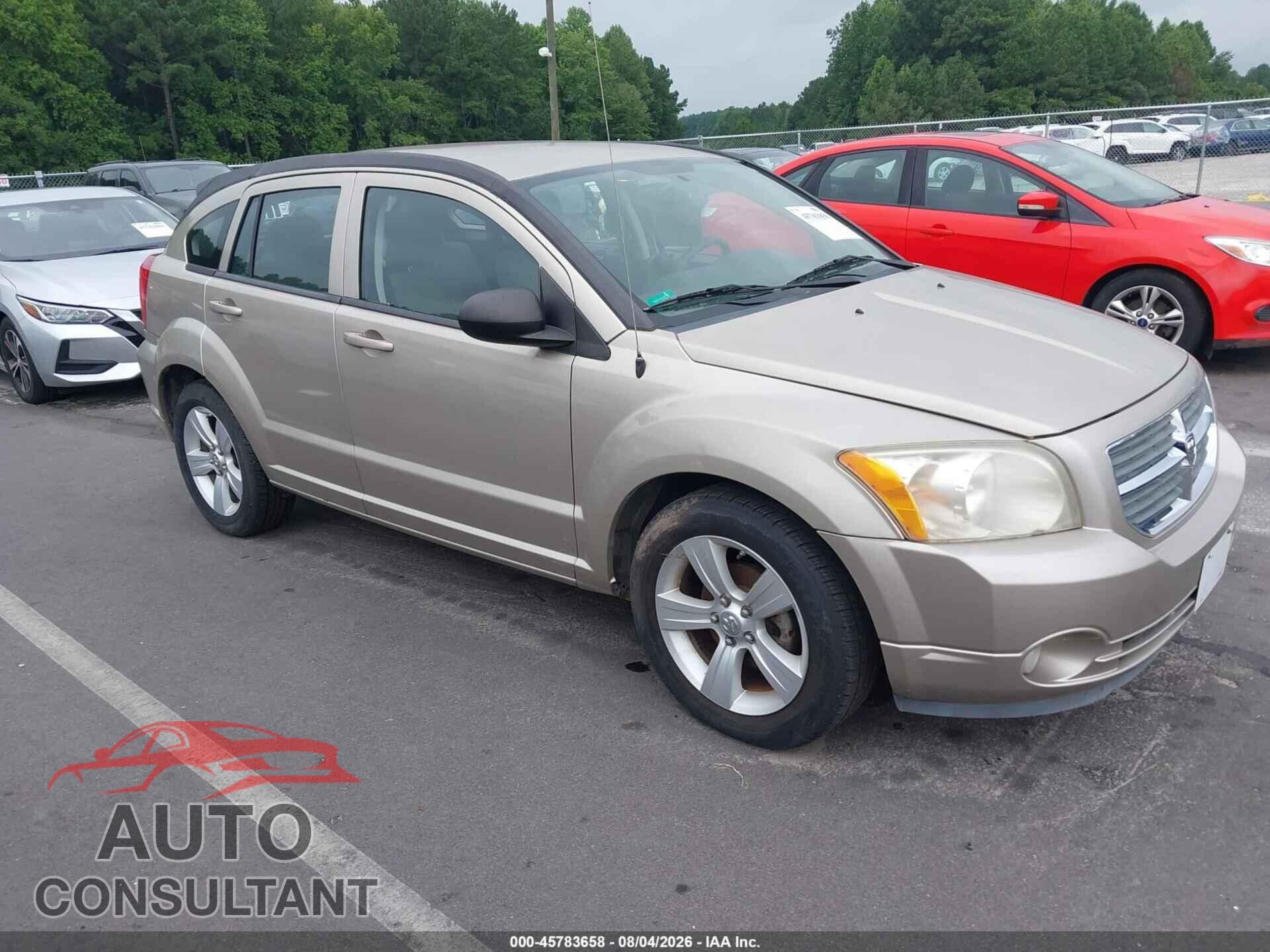 DODGE CALIBER 2010 - 1B3CB3HA7AD568652