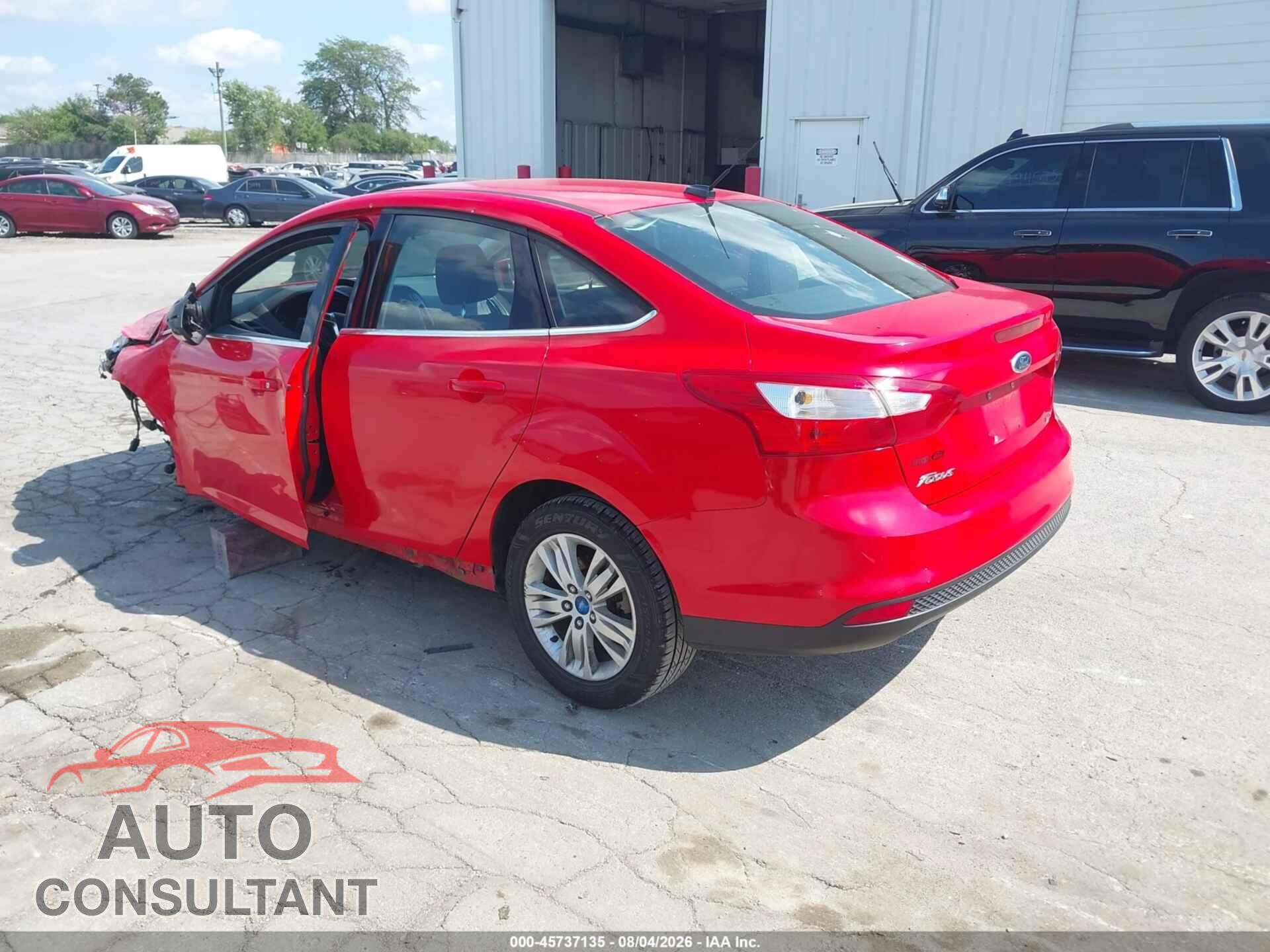 FORD FOCUS 2012 - 1FAHP3H27CL189938
