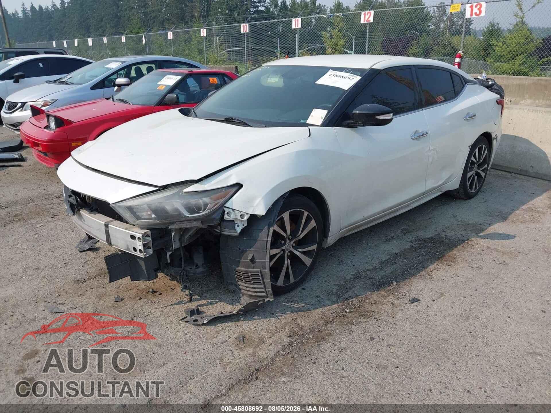 NISSAN MAXIMA 2018 - 1N4AA6AP1JC368094