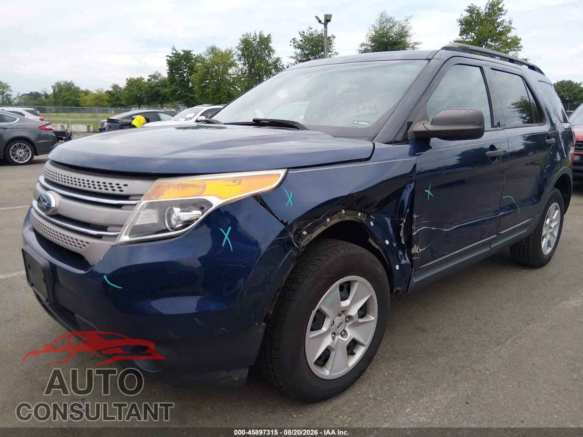 FORD EXPLORER 2012 - 1FMHK8B89CGA89296