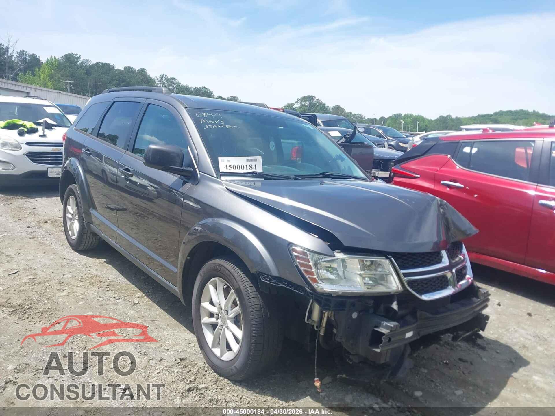 DODGE JOURNEY 2015 - 3C4PDCBG7FT627675