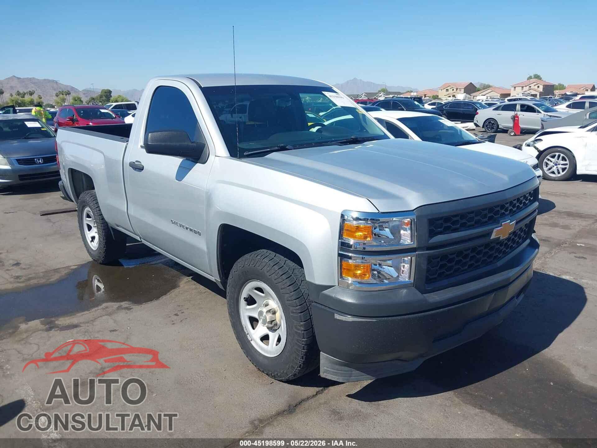 CHEVROLET SILVERADO 1500 2014 - 1GCNCPEH7EZ259785