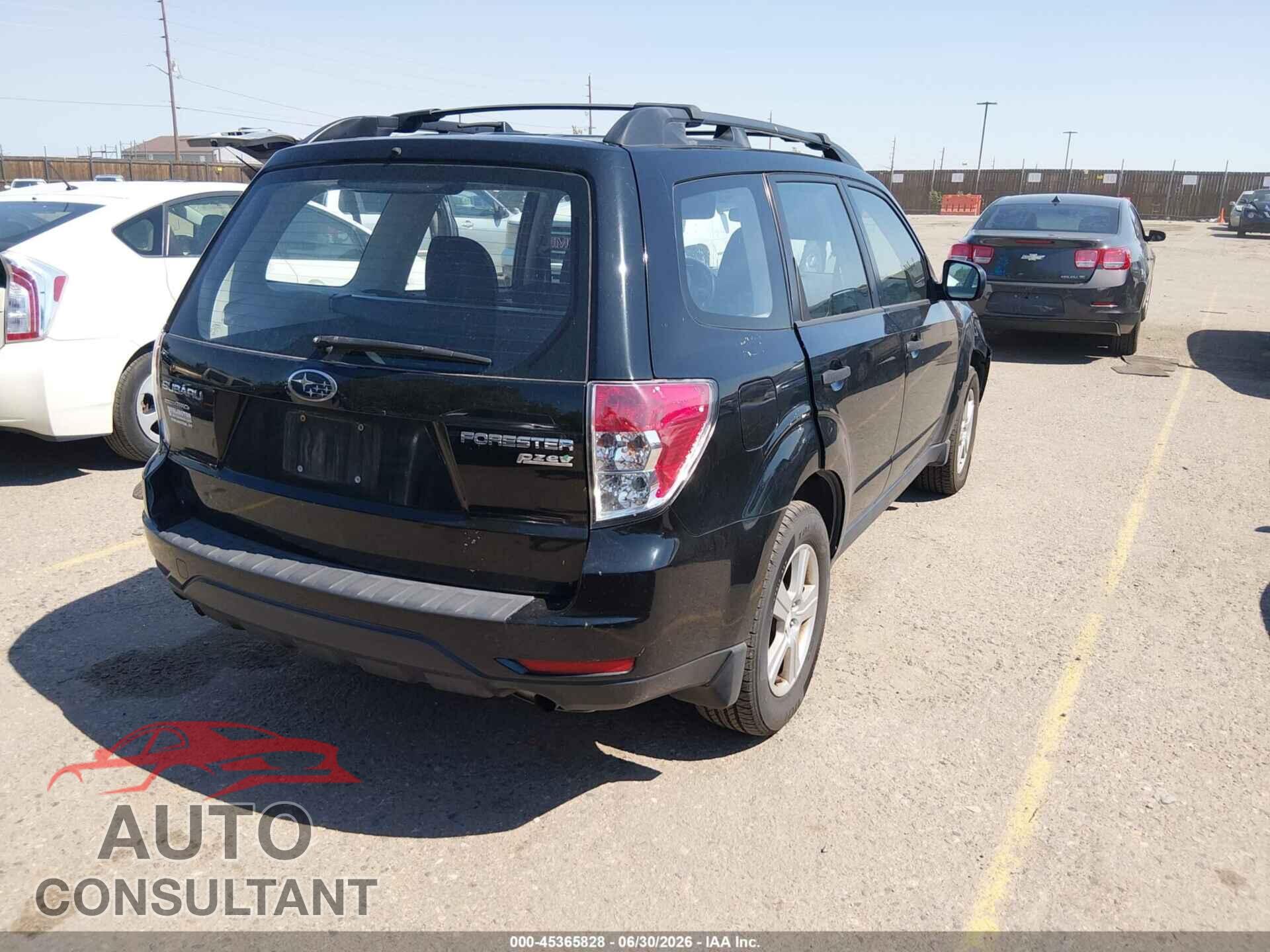 SUBARU FORESTER 2012 - JF2SHABC4CH409446