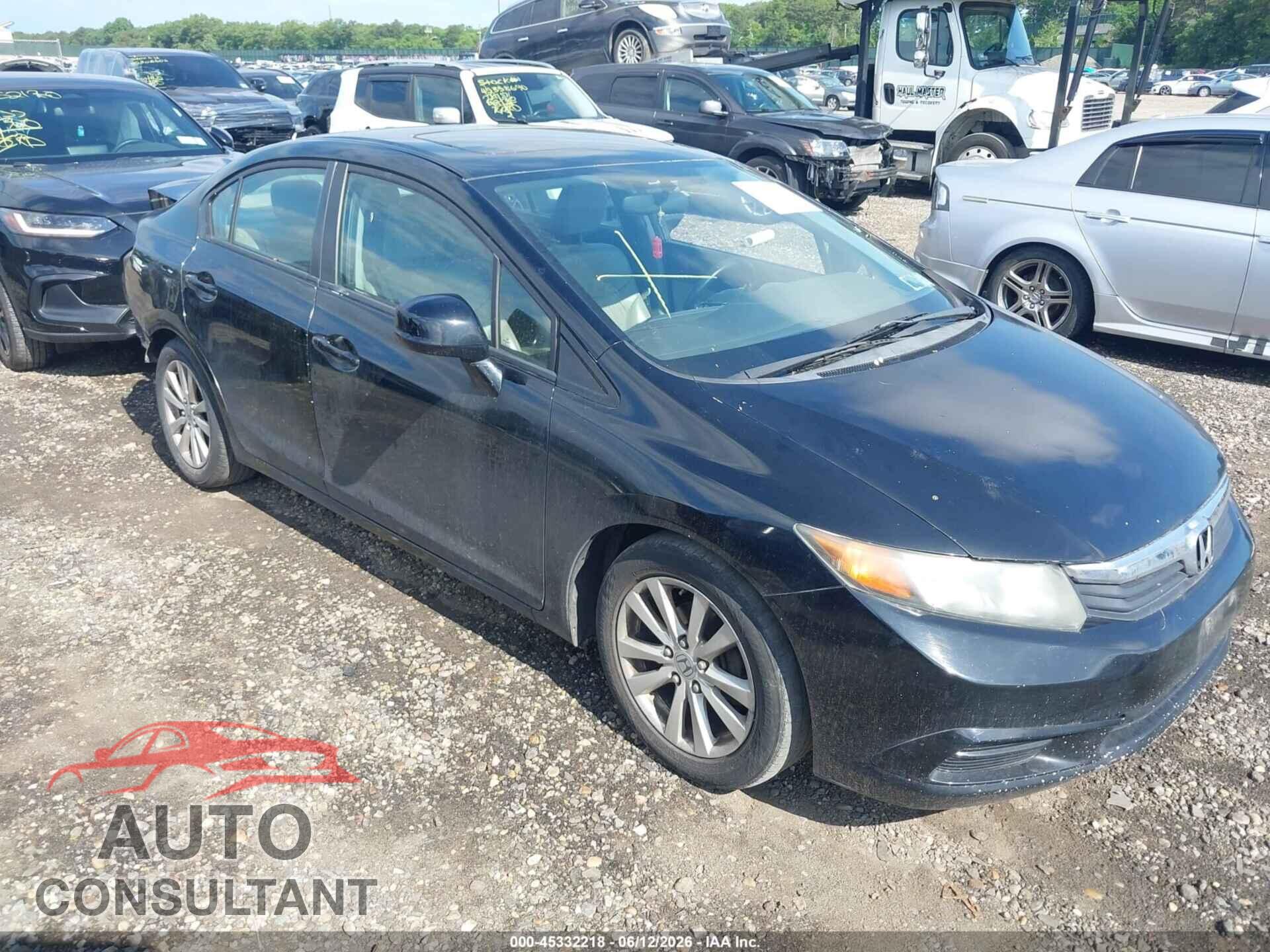 HONDA CIVIC 2012 - 19XFB2F9XCE301277