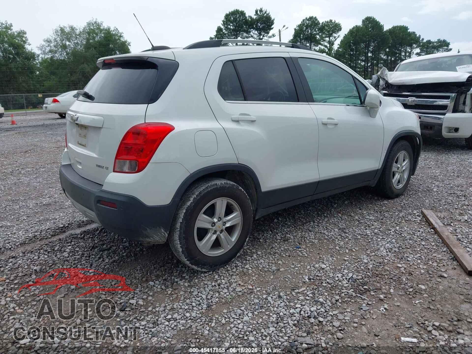 CHEVROLET TRAX 2015 - KL7CJLSB8FB254236