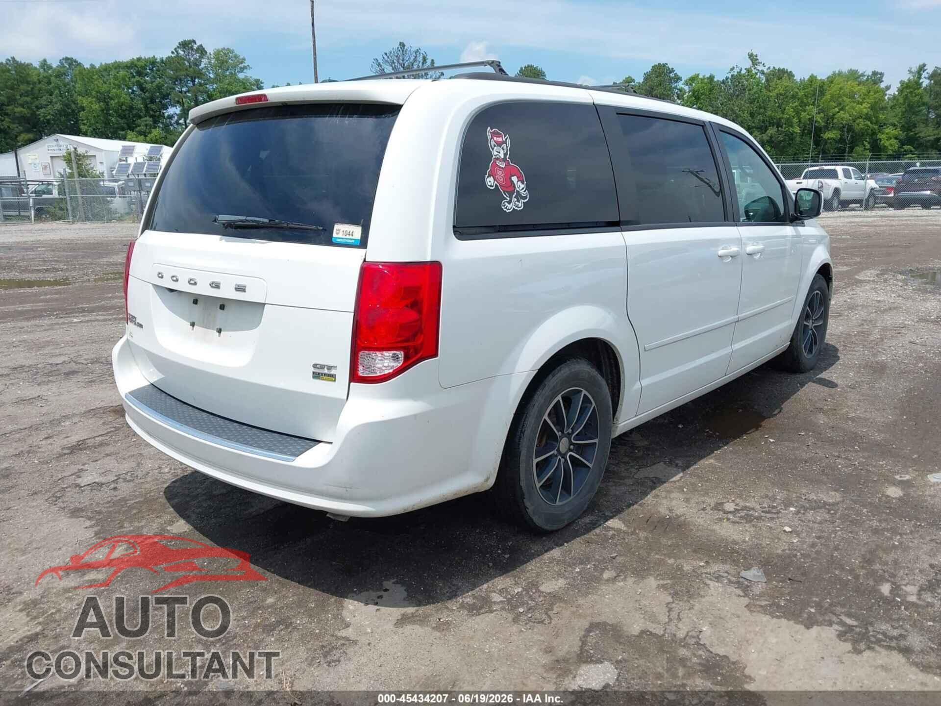 DODGE GRAND CARAVAN 2017 - 2C4RDGEG1HR672015