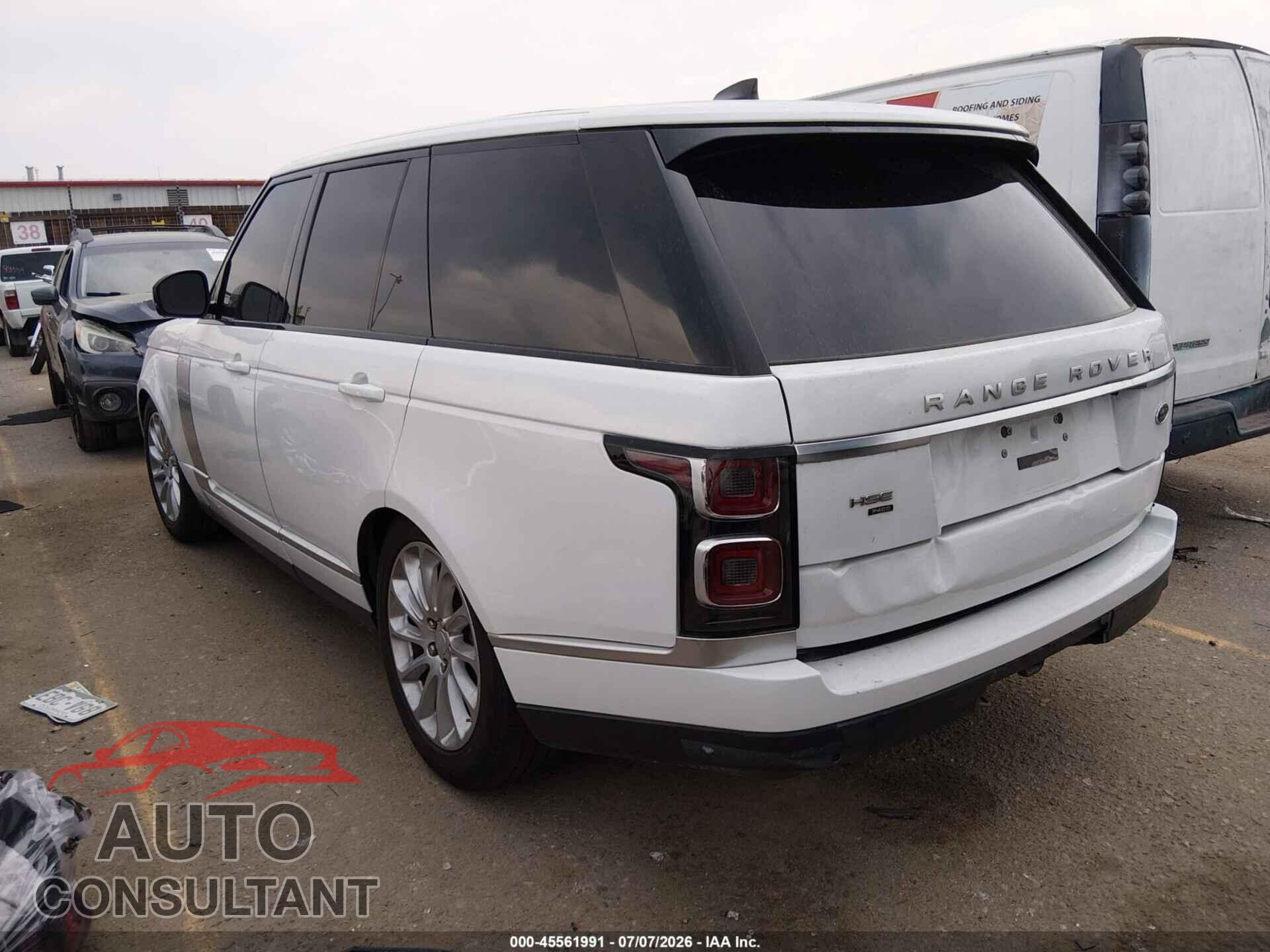 LAND ROVER RANGE ROVER 2020 - SALGS2RU3LA403777
