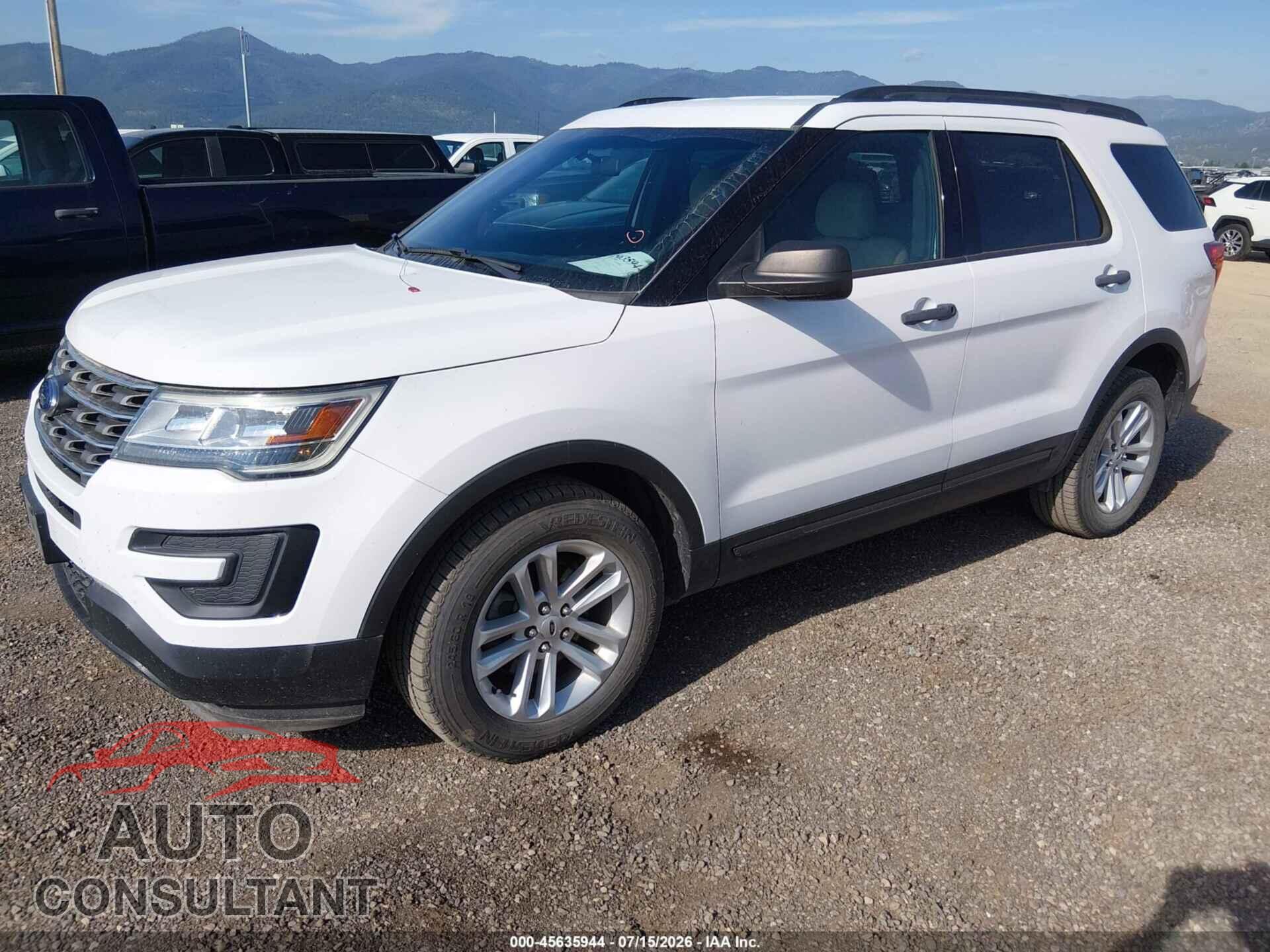 FORD EXPLORER 2017 - 1FM5K8B82HGD23157