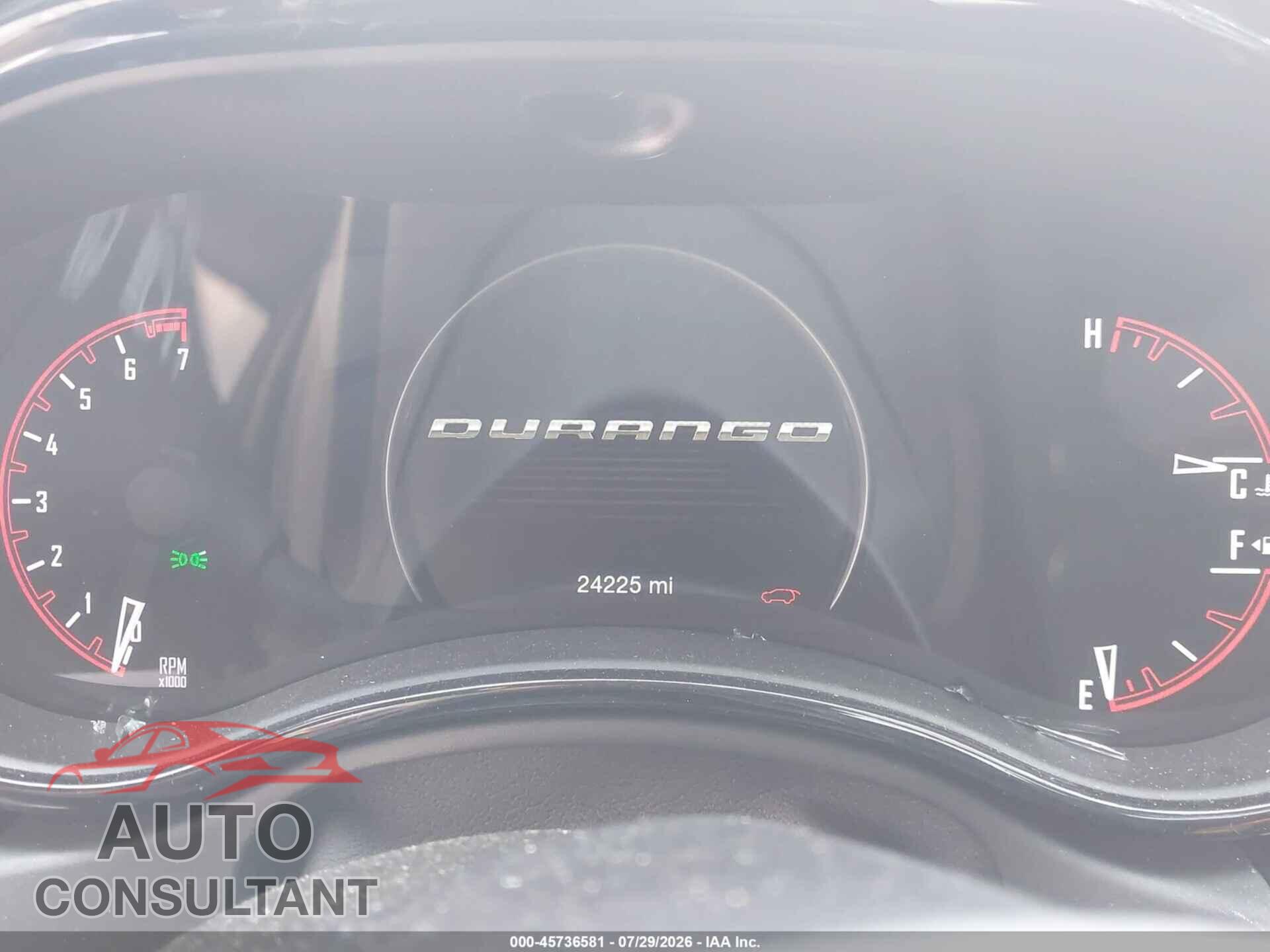 DODGE DURANGO 2025 - 1C4RDJDG5SC545895