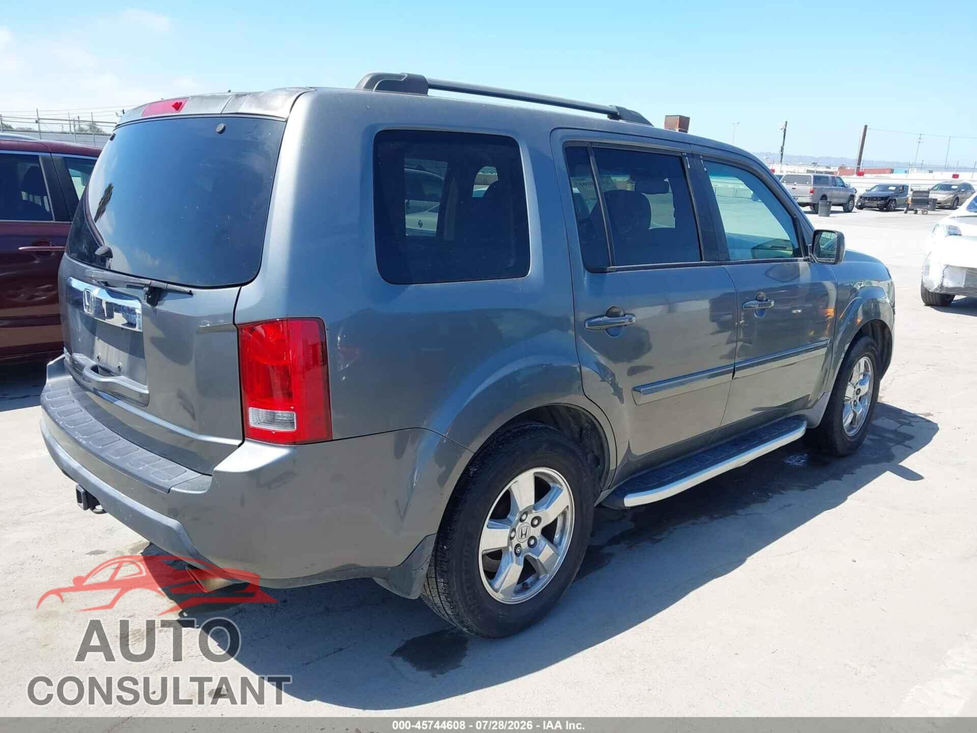 HONDA PILOT 2009 - 5FNYF38669B012616