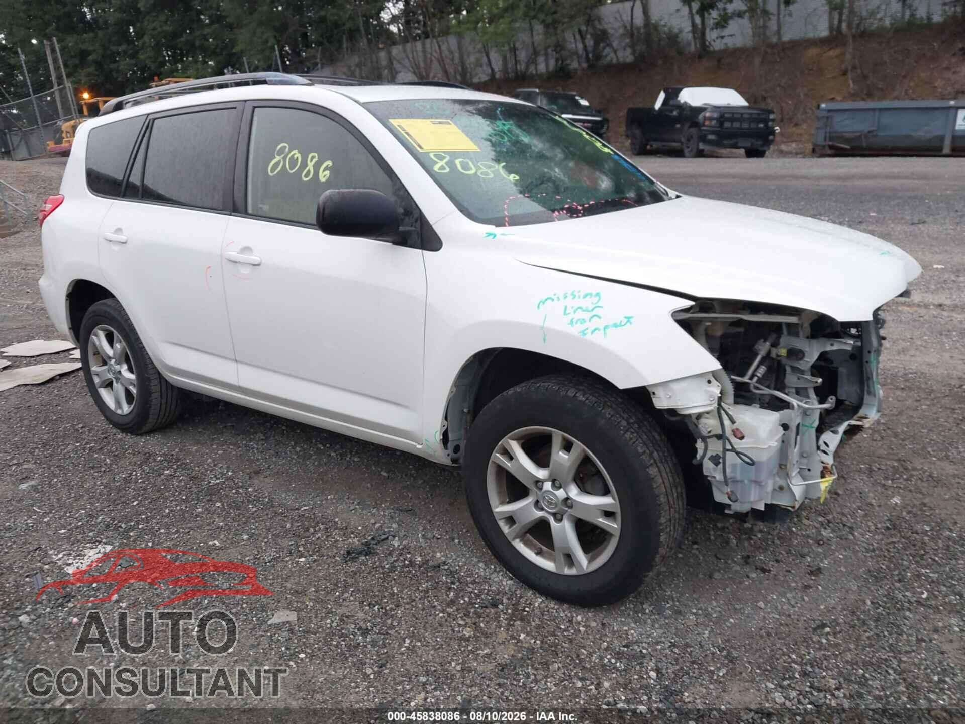 TOYOTA RAV4 2012 - JTMBF4DV0CD045599