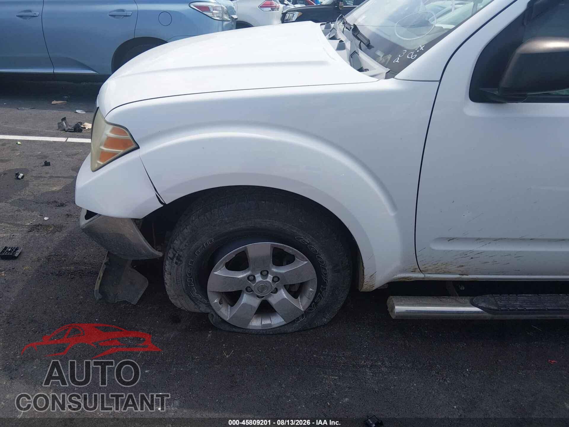 NISSAN FRONTIER 2009 - 1N6AD07U89C420728