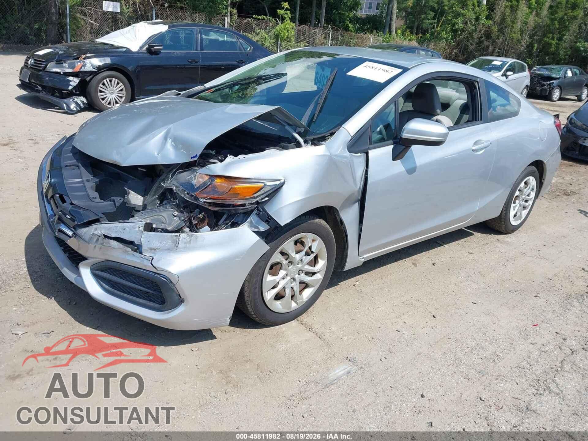 HONDA CIVIC 2014 - 2HGFG3B51EH506506