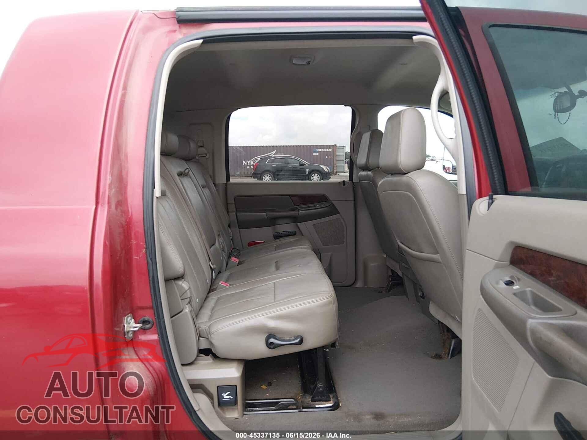 DODGE RAM 2500 2009 - 3D7KS29L99G525391