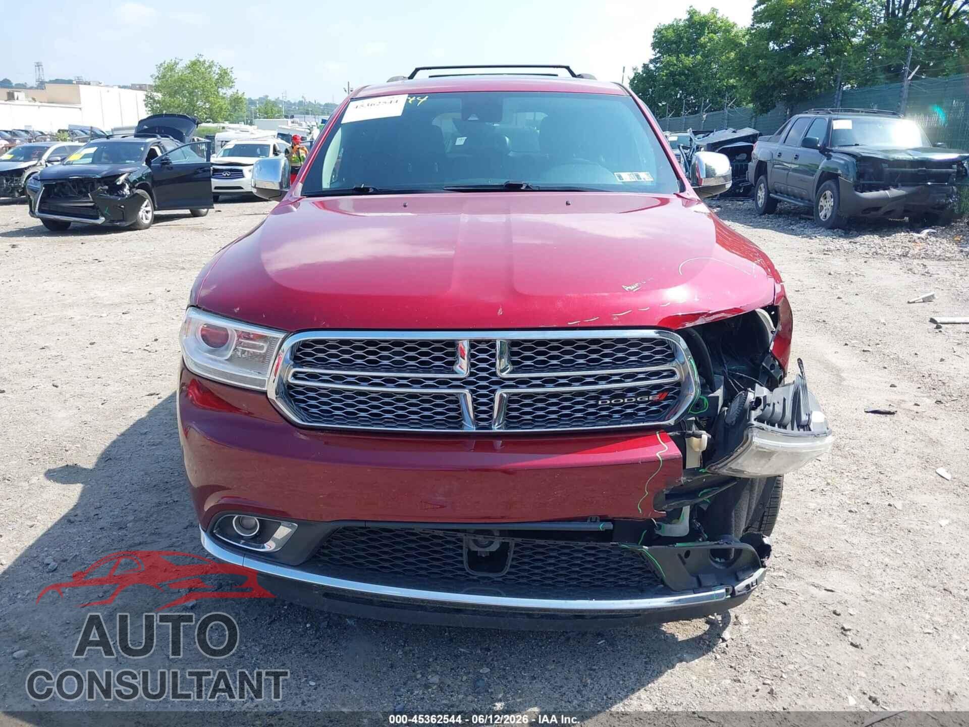 DODGE DURANGO 2015 - 1C4RDJEG1FC236588