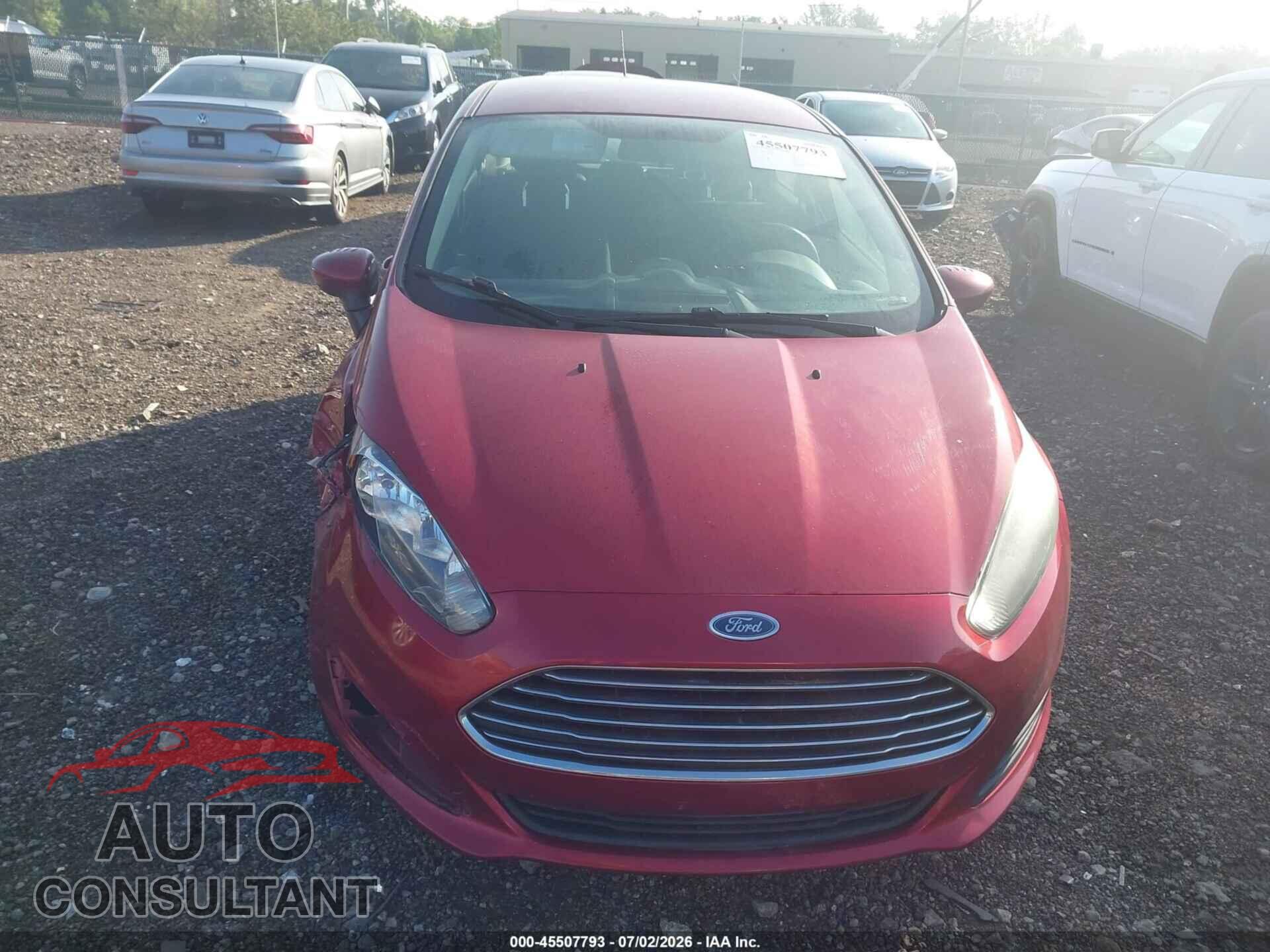FORD FIESTA 2017 - 3FADP4EJ4HM113258