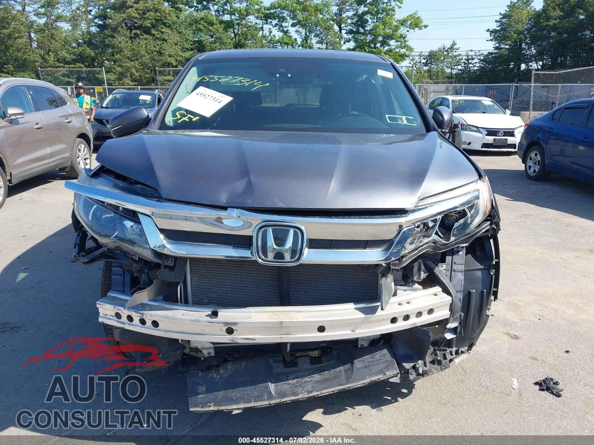 HONDA PILOT 2021 - 5FNYF6H57MB050907