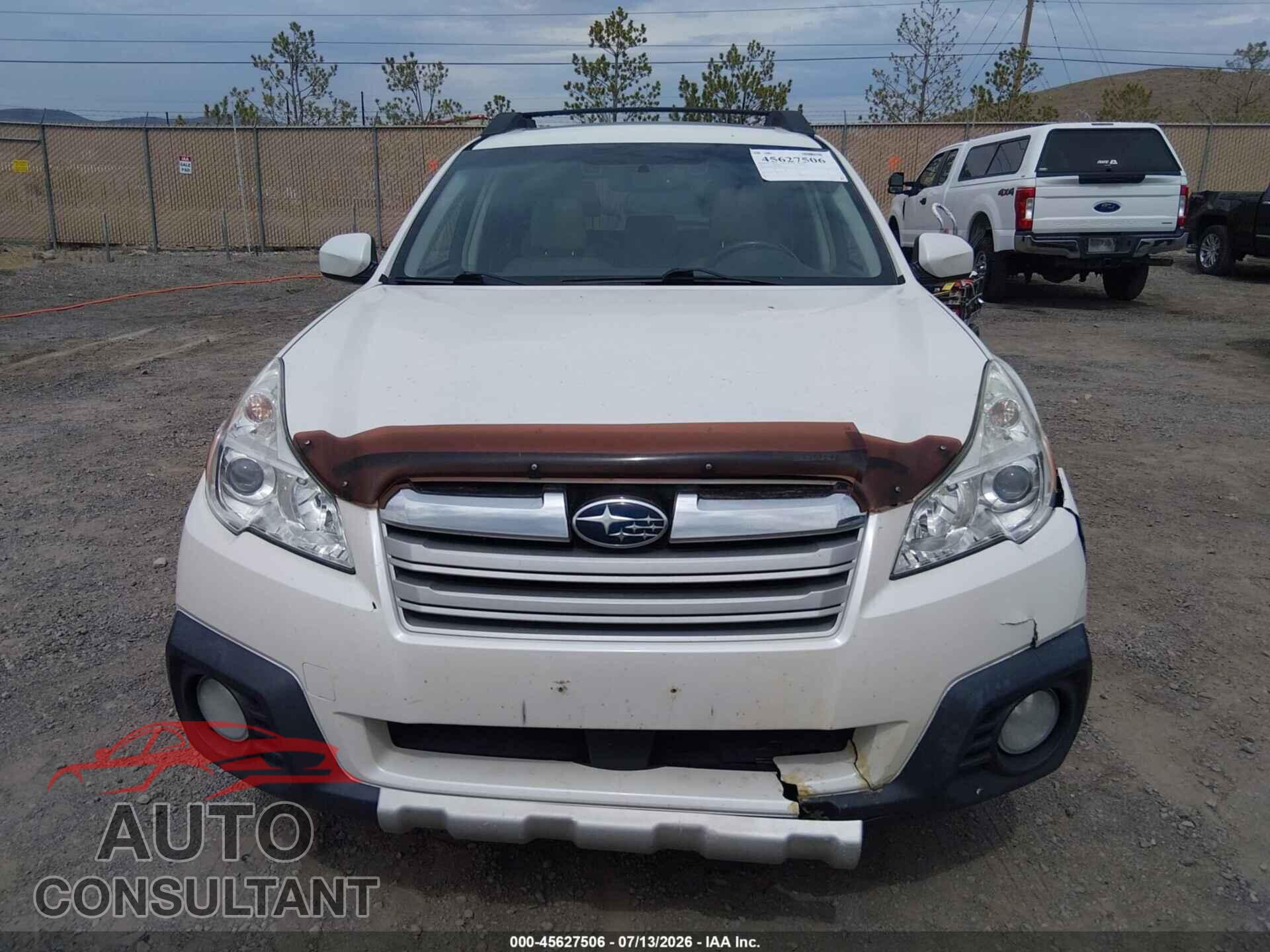 SUBARU OUTBACK 2013 - 4S4BRDPC4D2232712