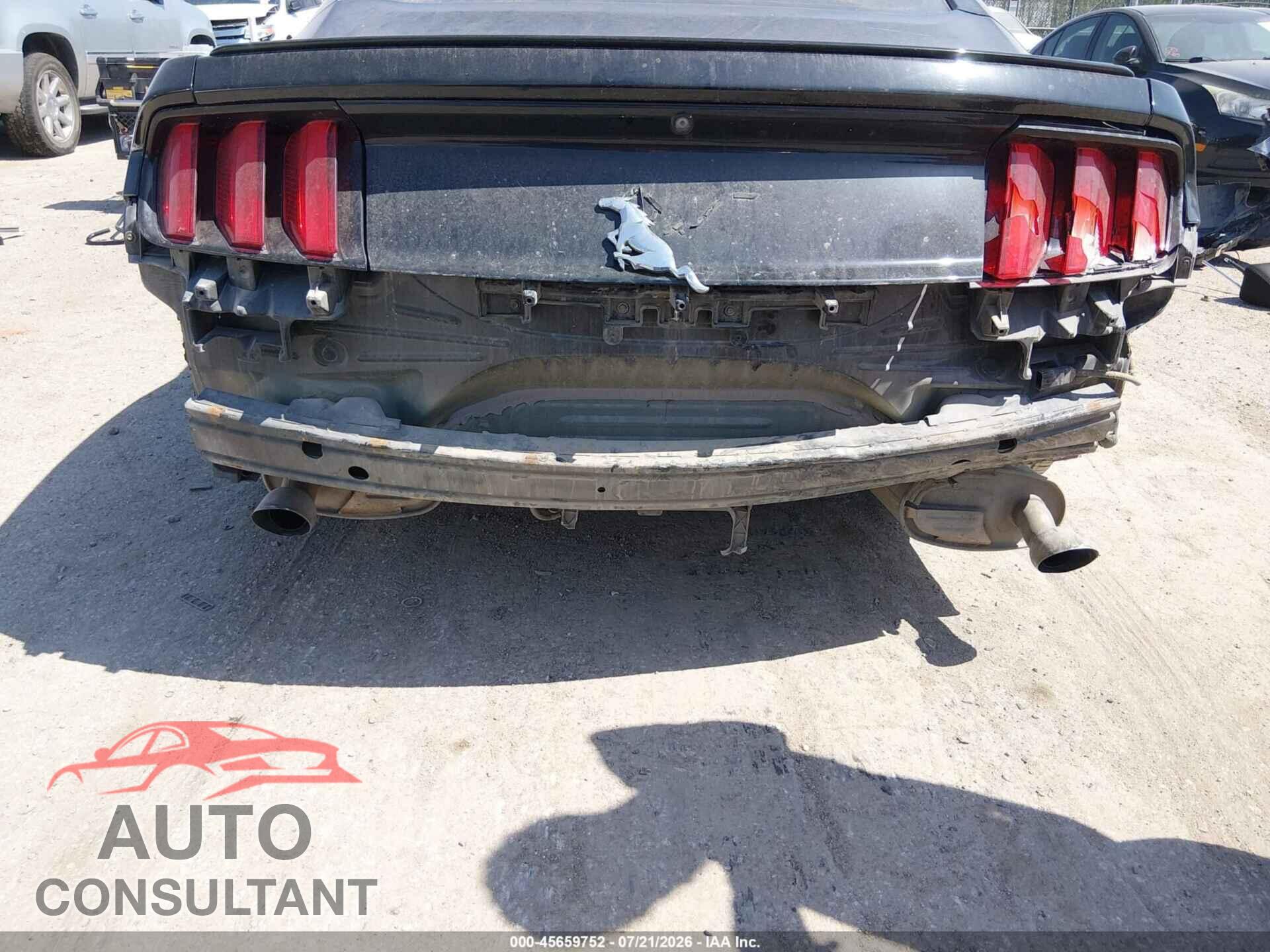 FORD MUSTANG 2017 - 1FA6P8TH3H5247684
