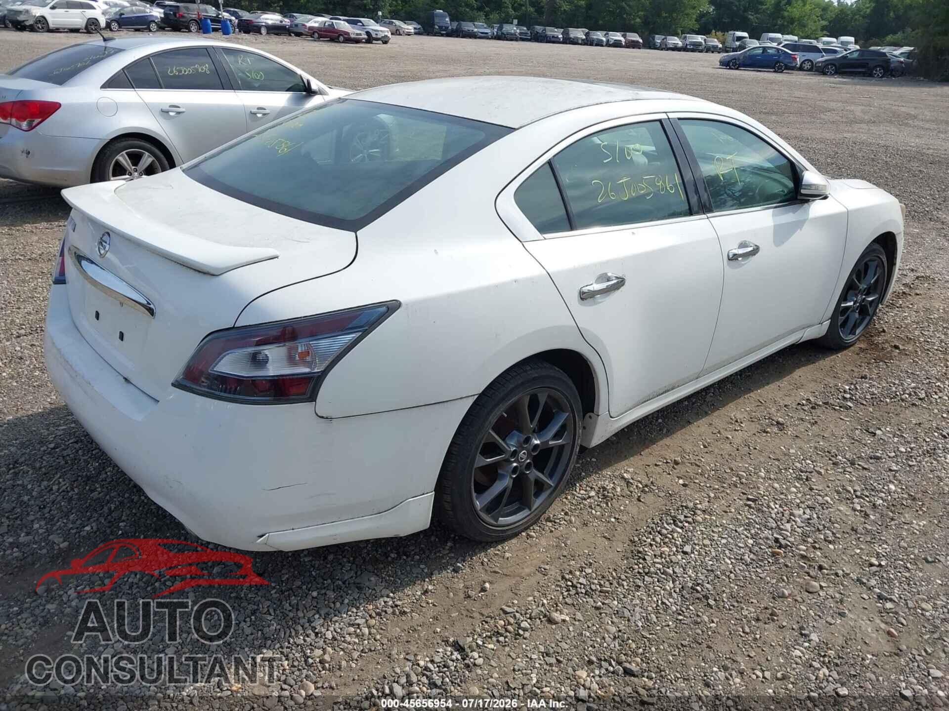 NISSAN MAXIMA 2012 - 1N4AA5AP6CC854512