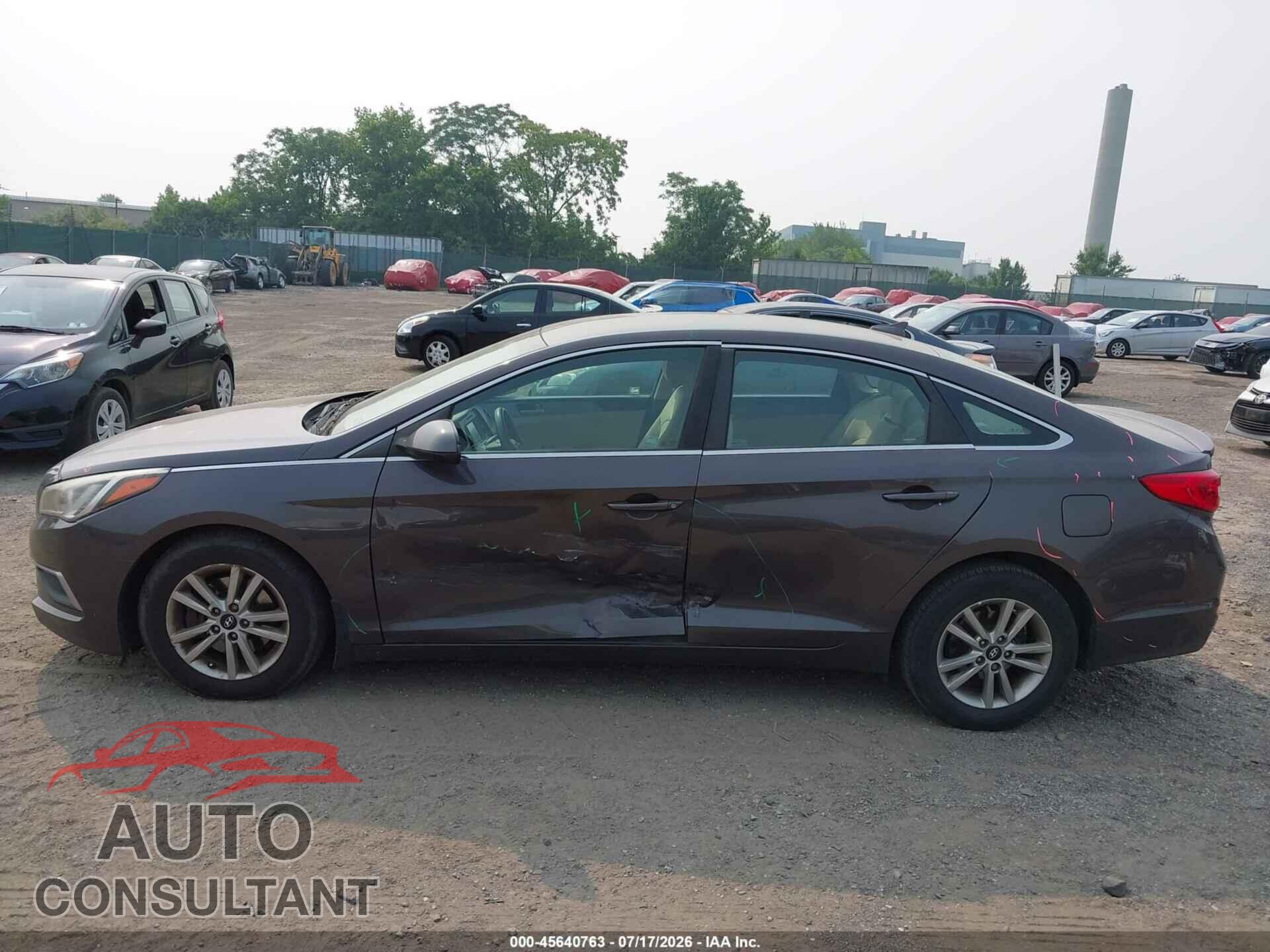 HYUNDAI SONATA 2017 - 5NPE24AF2HH453139