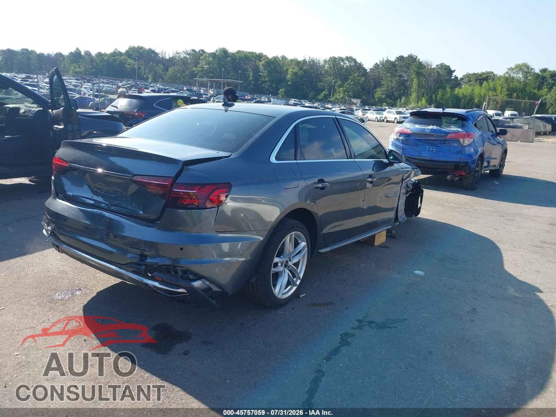 AUDI A4 2021 - WAUDAAF42MA086519