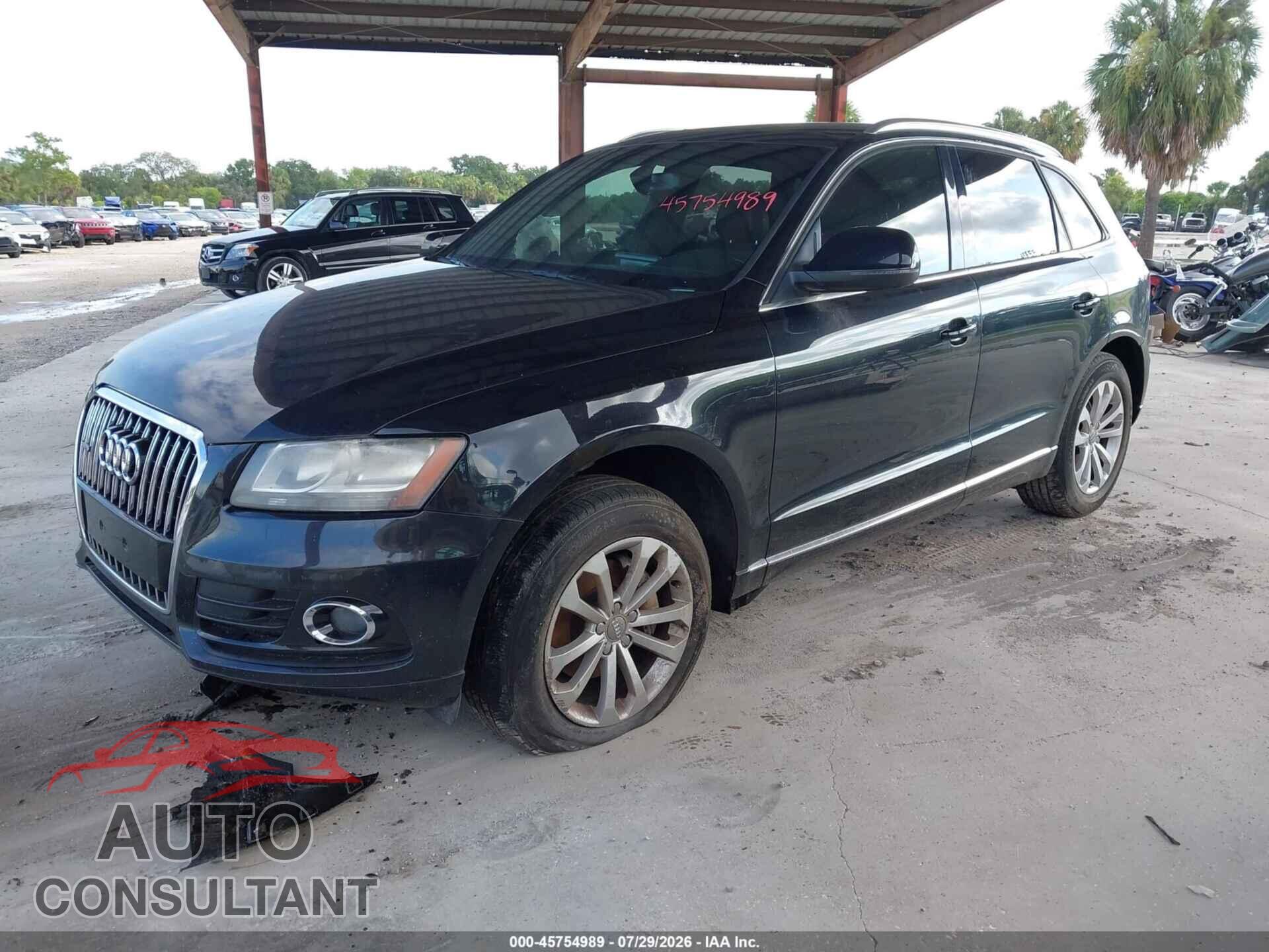 AUDI Q5 2013 - WA1CFAFP0DA042510