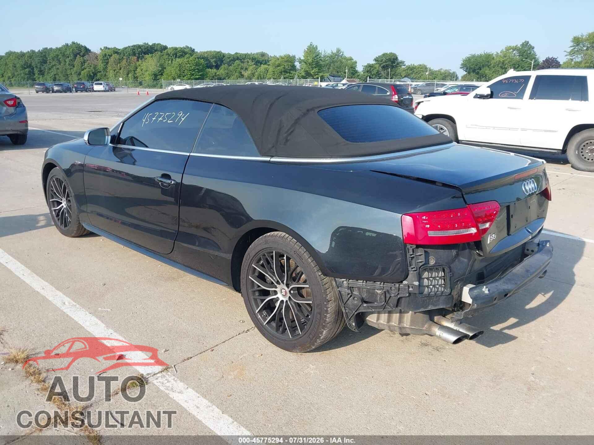 AUDI S5 2012 - WAUCGAFH0CN006073