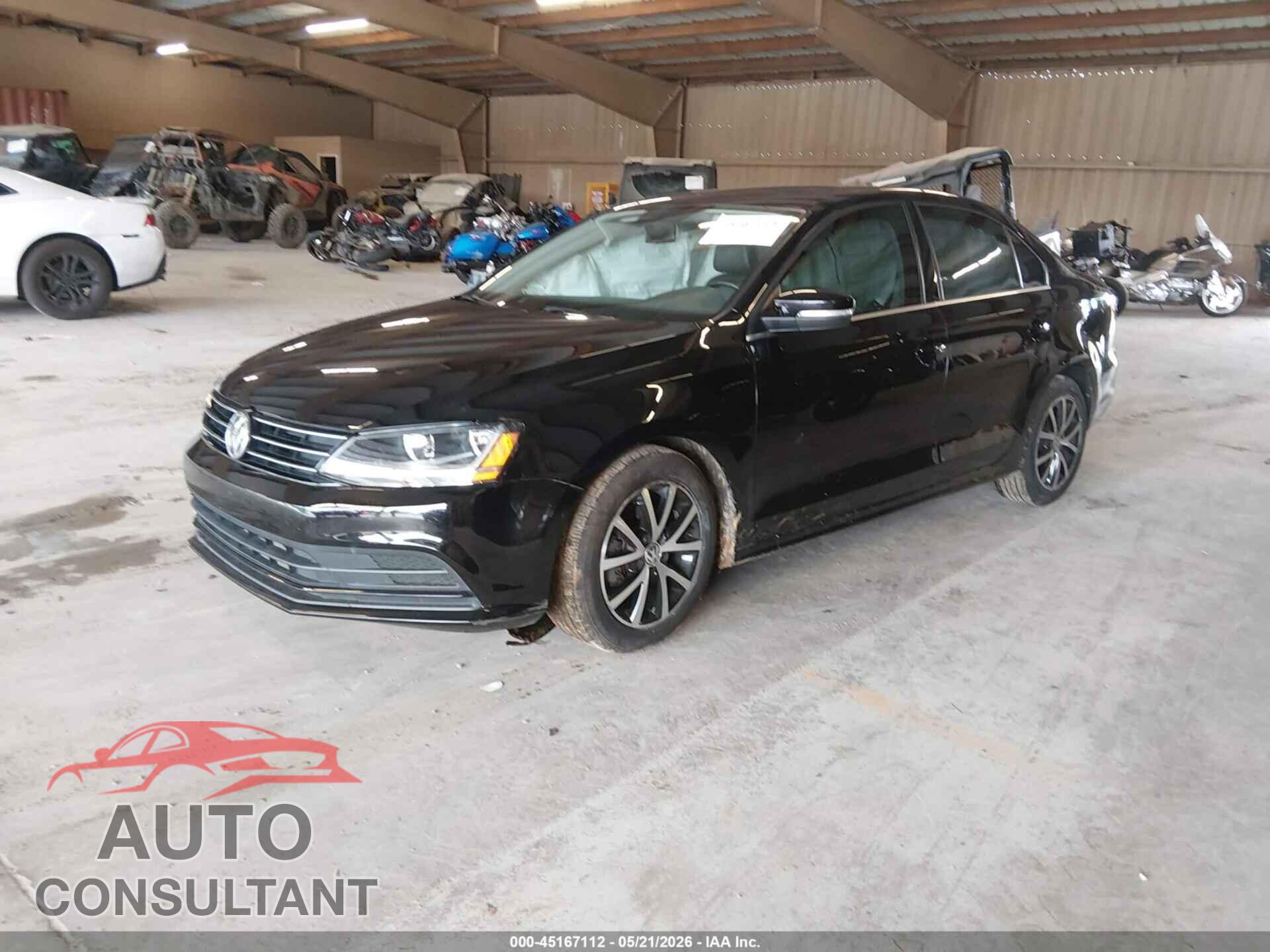 VOLKSWAGEN JETTA 2017 - 3VWDB7AJ3HM268204