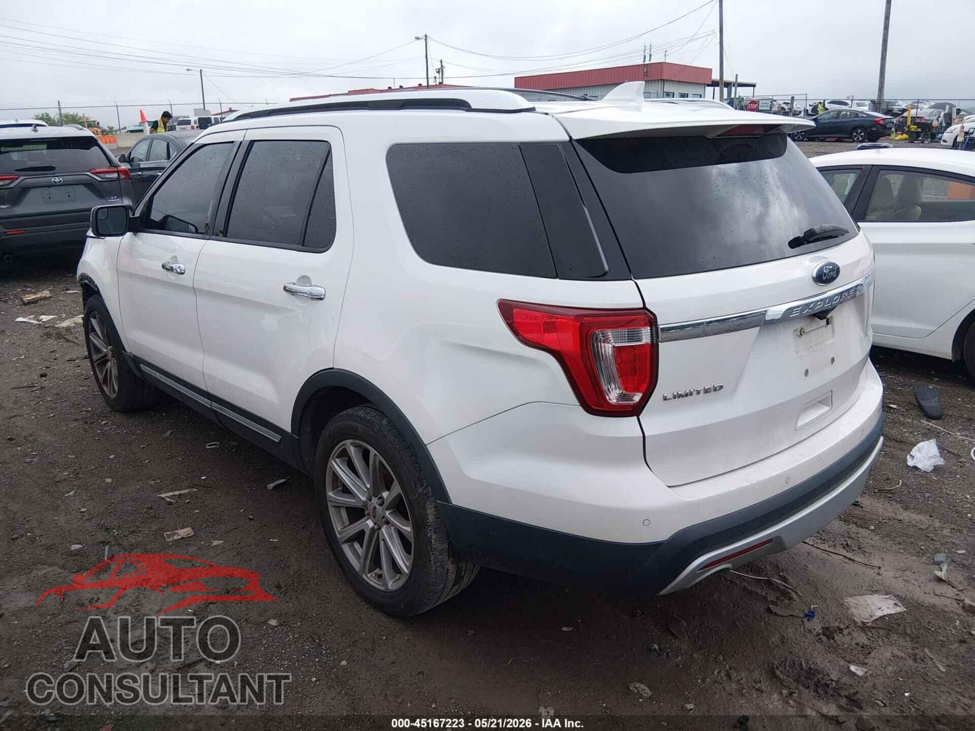 FORD EXPLORER 2017 - 1FM5K7F86HGA34917