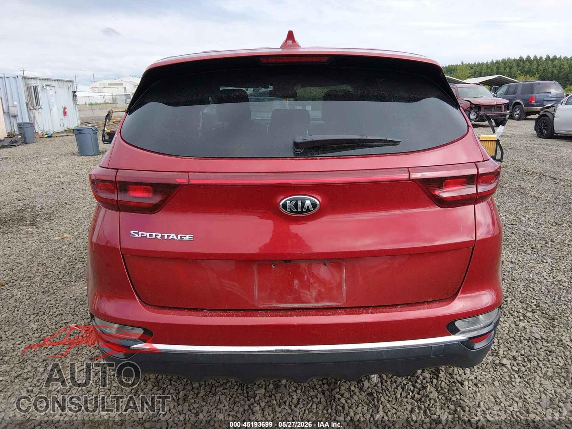 KIA SPORTAGE 2021 - KNDPM3ACXM7868596