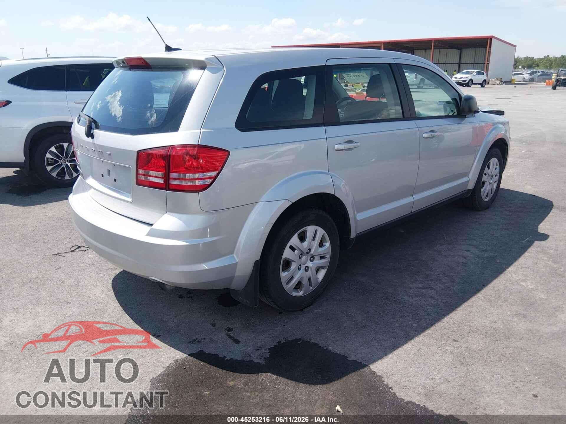 DODGE JOURNEY 2014 - 3C4PDCAB0ET153055