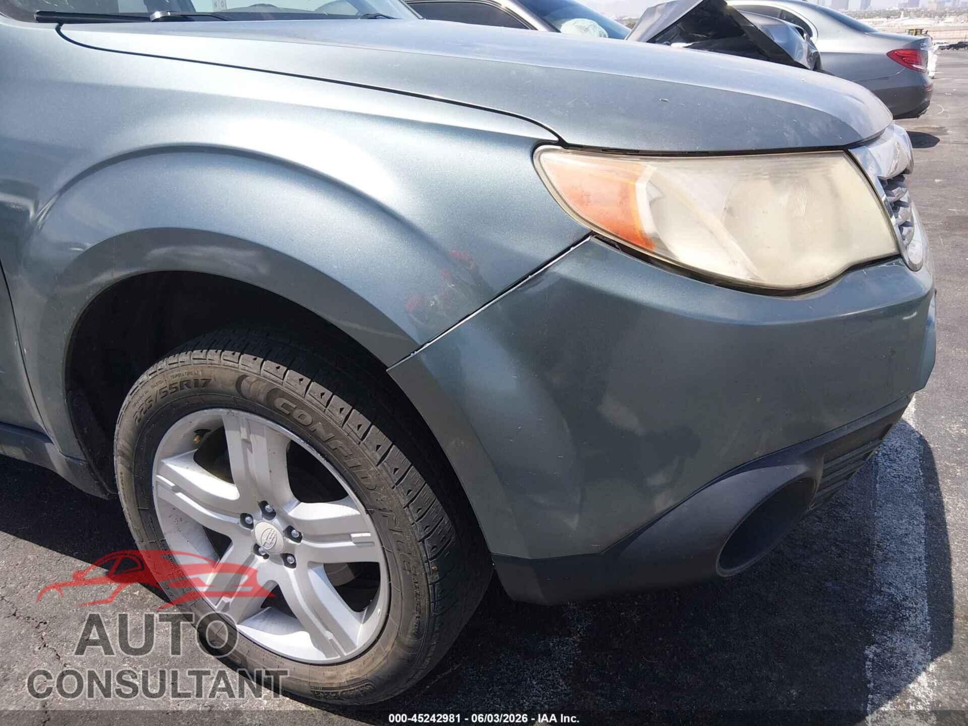 SUBARU FORESTER 2010 - JF2SH6CC8AG762335
