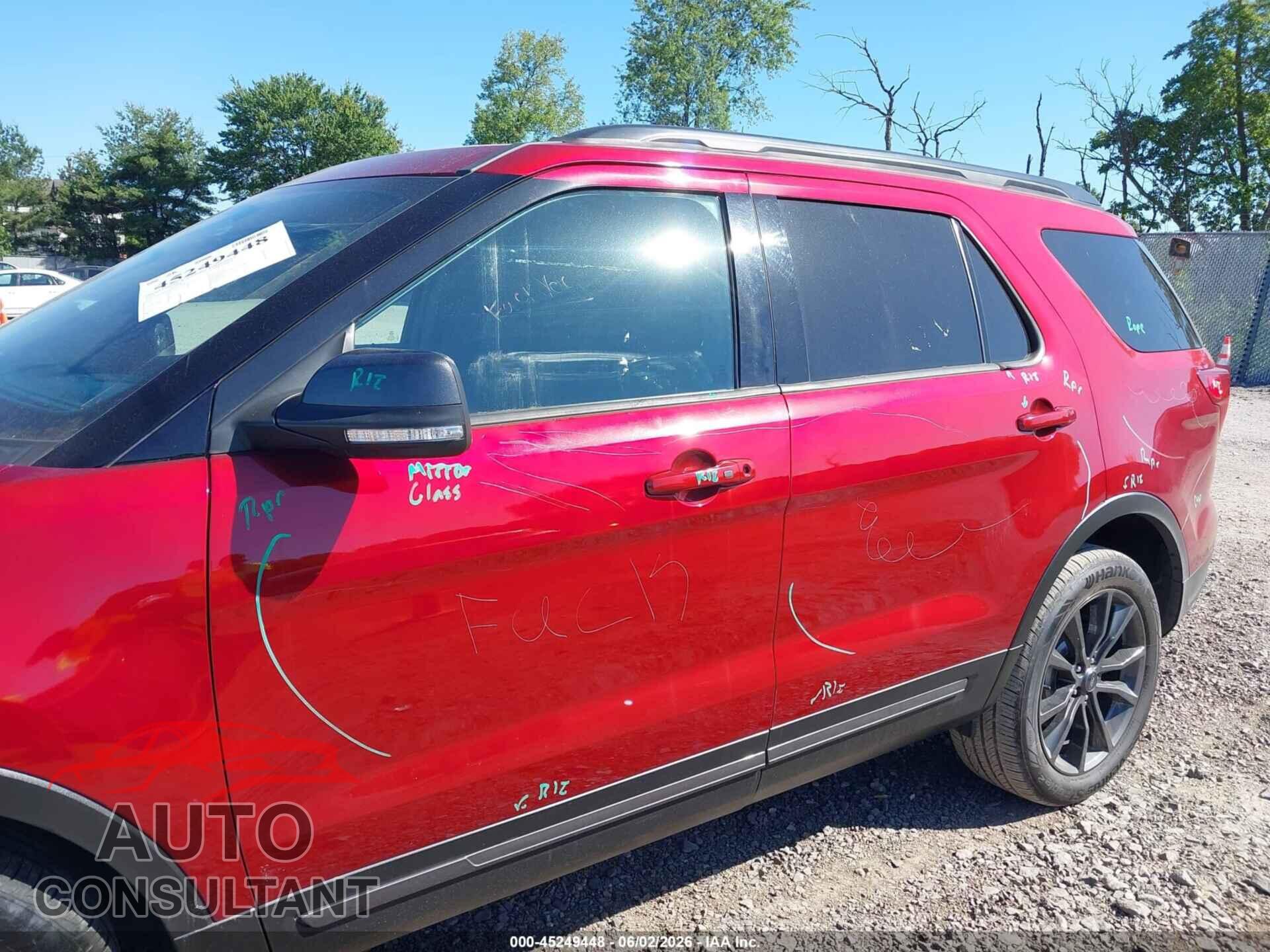 FORD EXPLORER 2018 - 1FM5K8D86JGC34582