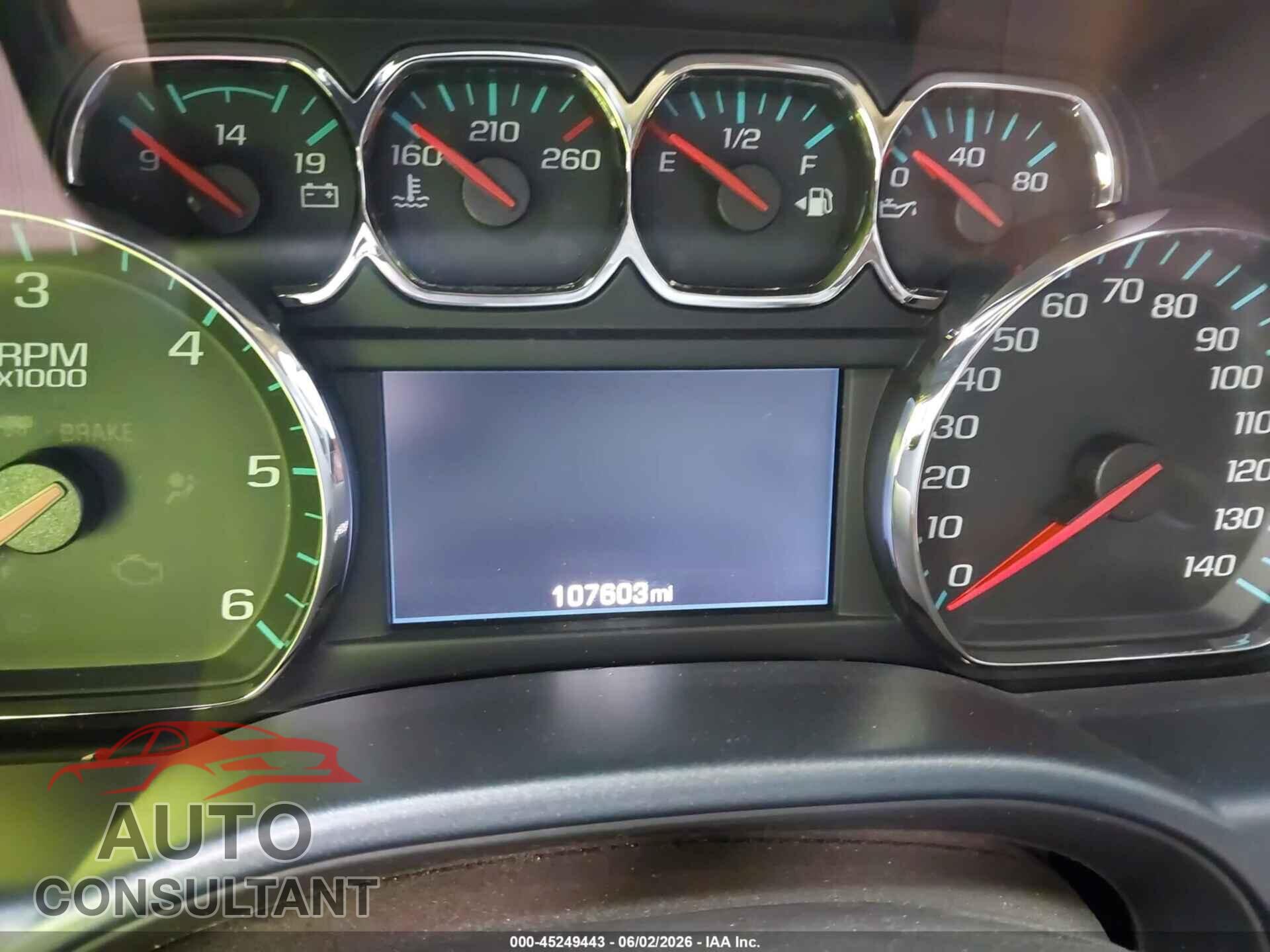 CHEVROLET SILVERADO 1500 2016 - 3GCUKTEC2GG102213
