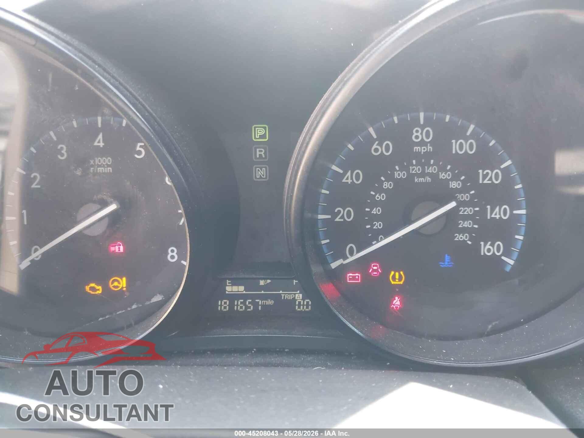 MAZDA MAZDA3 2012 - JM1BL1W80C1589911