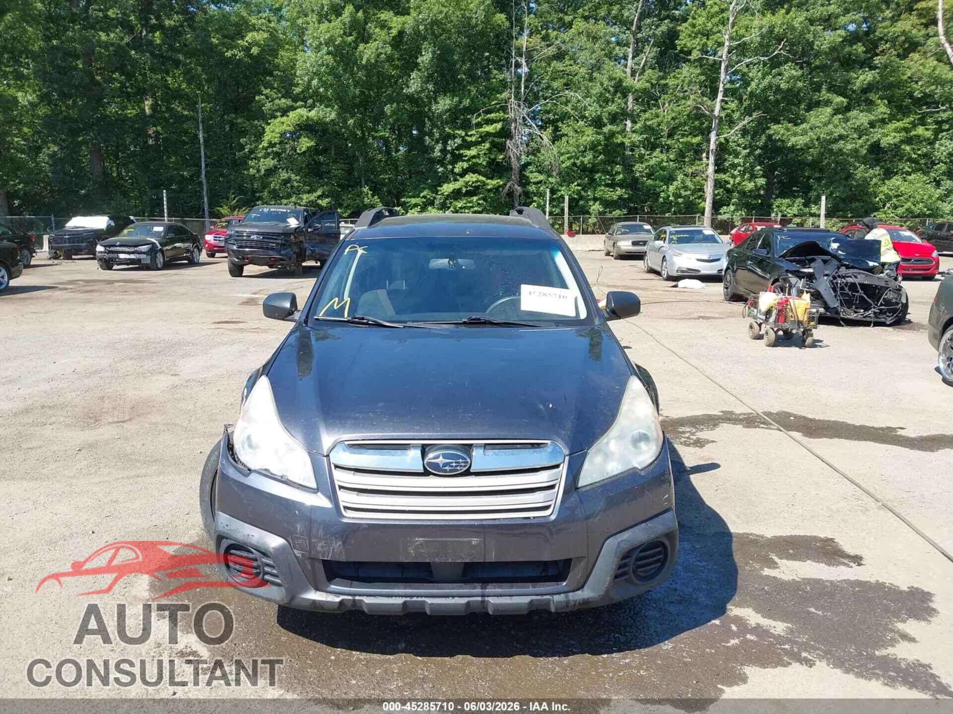 SUBARU OUTBACK 2013 - 4S4BRBAC1D3296469