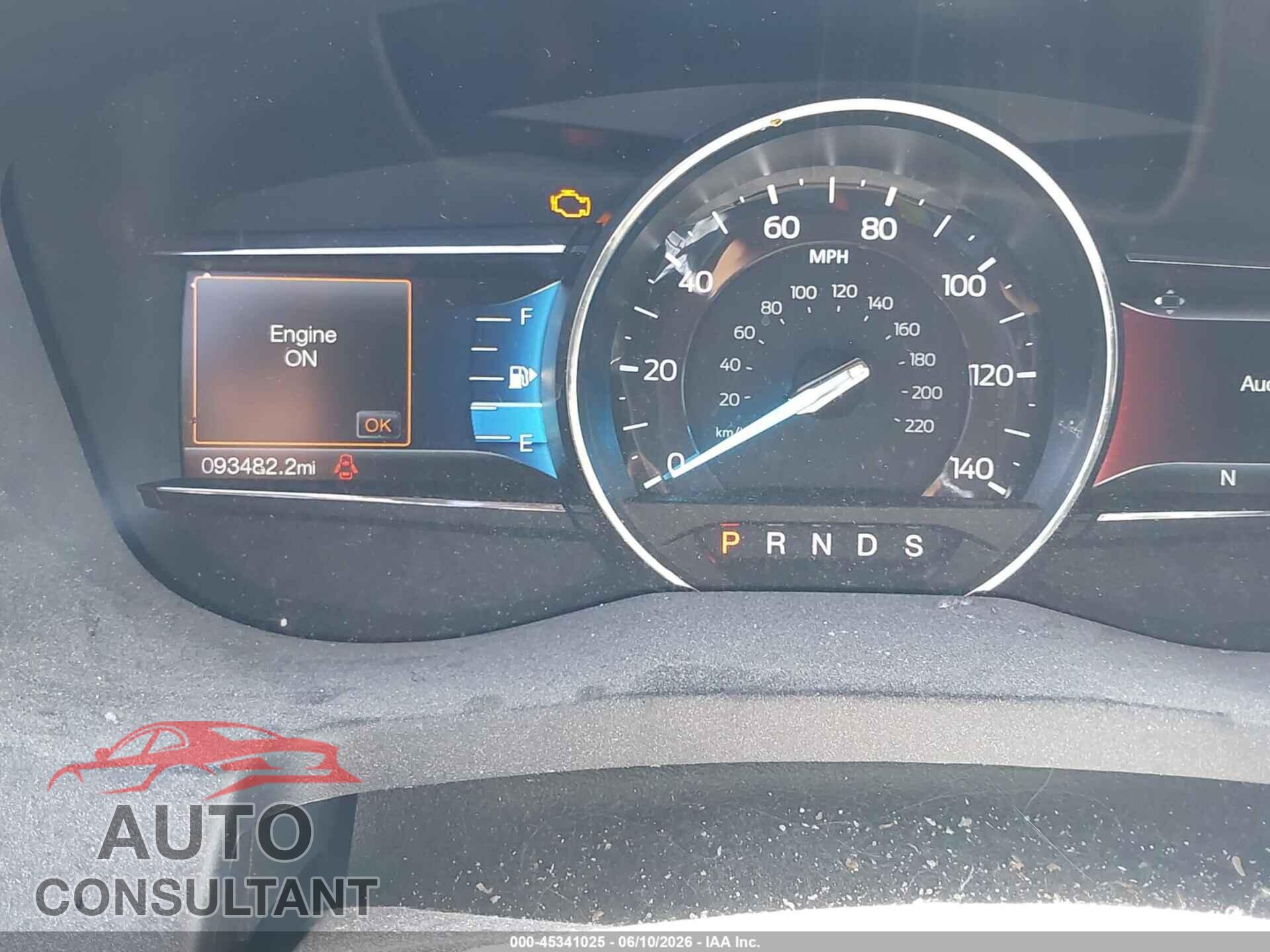 FORD EXPLORER 2017 - 1FM5K8D88HGC85625