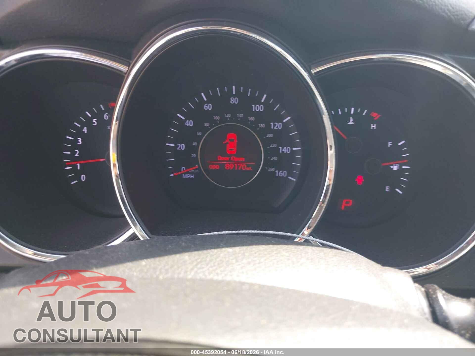 KIA OPTIMA 2011 - KNAGM4A75B5056993