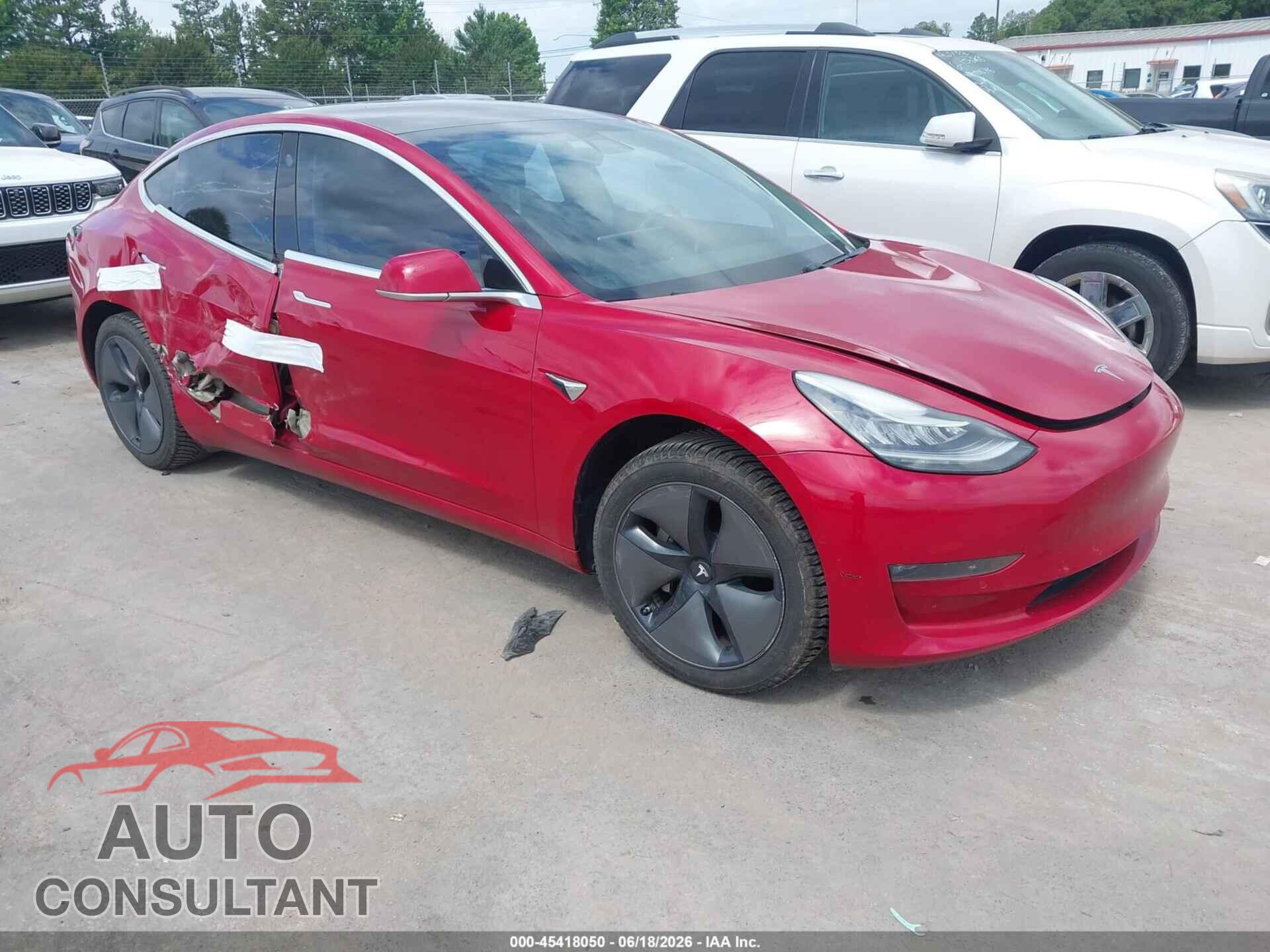 TESLA MODEL 3 2018 - 5YJ3E1EA5JF051678