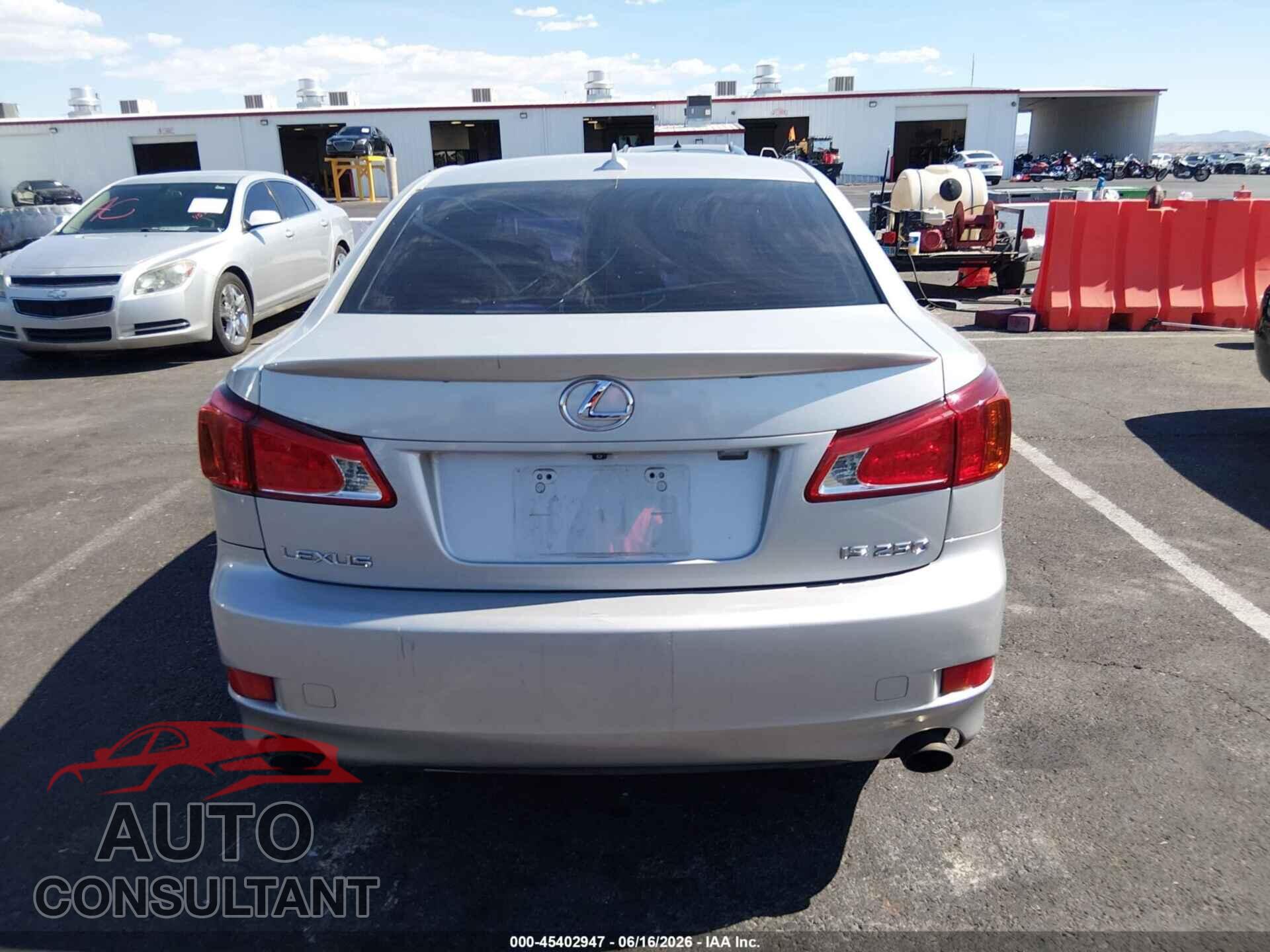 LEXUS IS 250 2010 - JTHBF5C21A5111905
