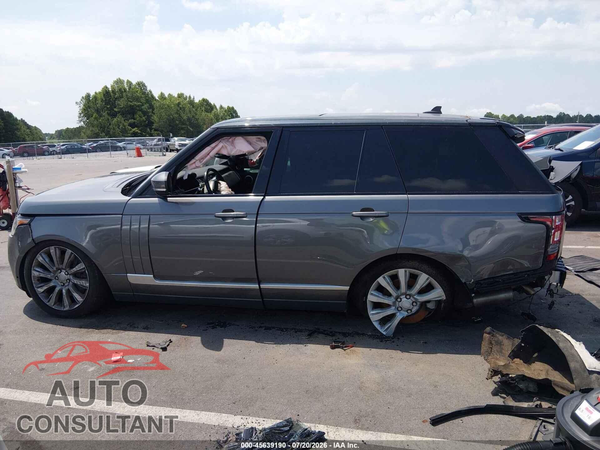 LAND ROVER RANGE ROVER 2016 - SALGS2EF8GA284430