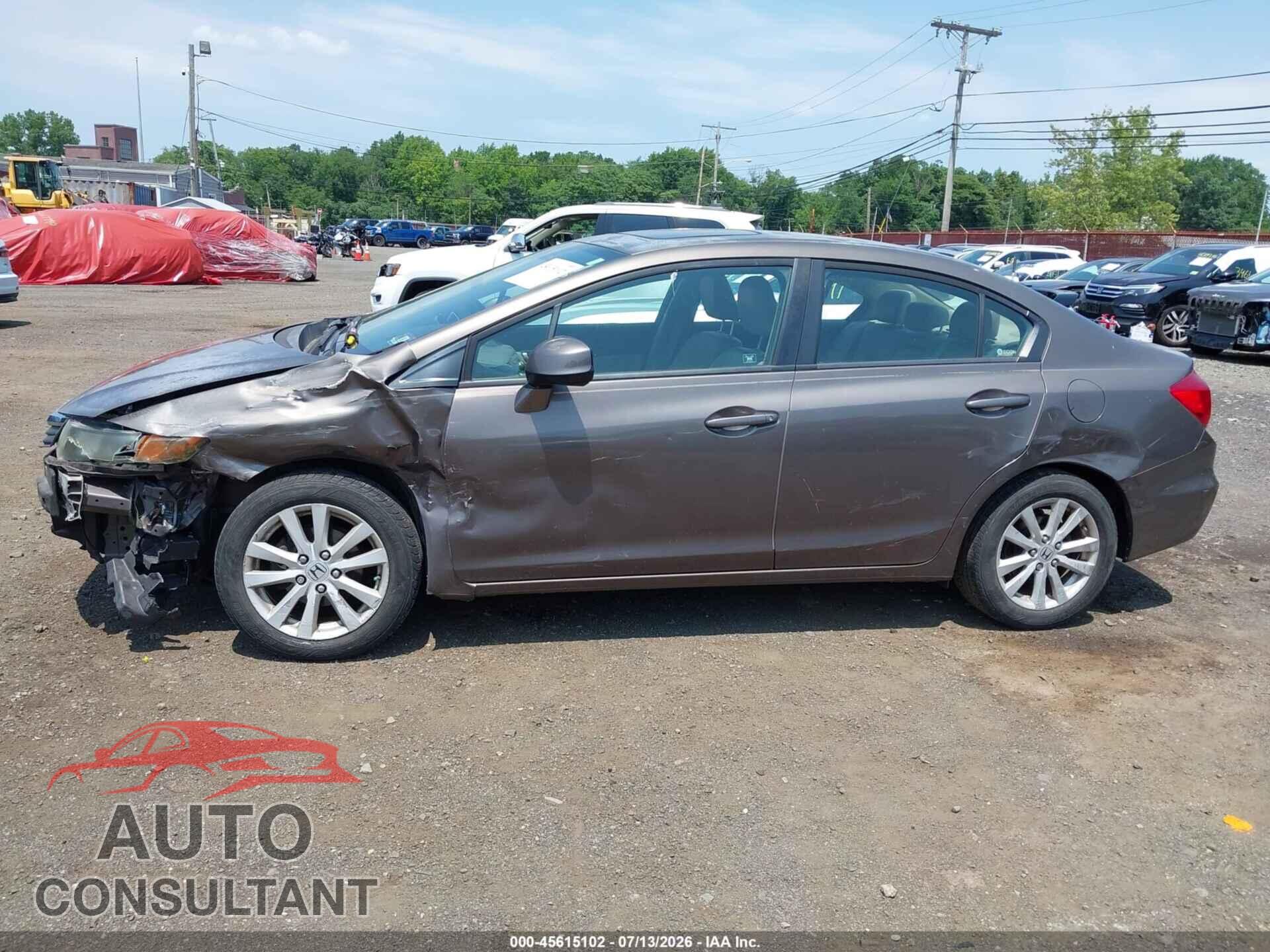 HONDA CIVIC 2012 - 2HGFB2F92CH543955