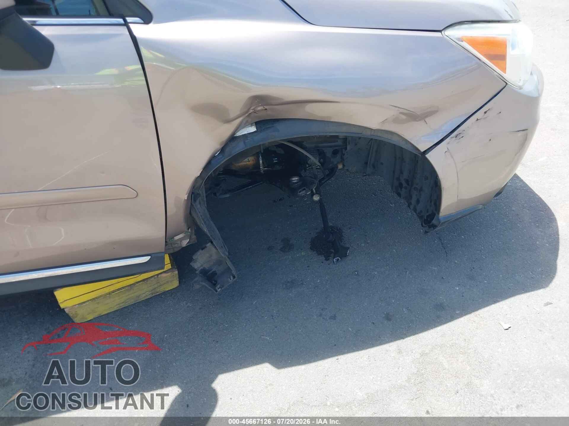 SUBARU FORESTER 2015 - JF2SJAUC4FH569686