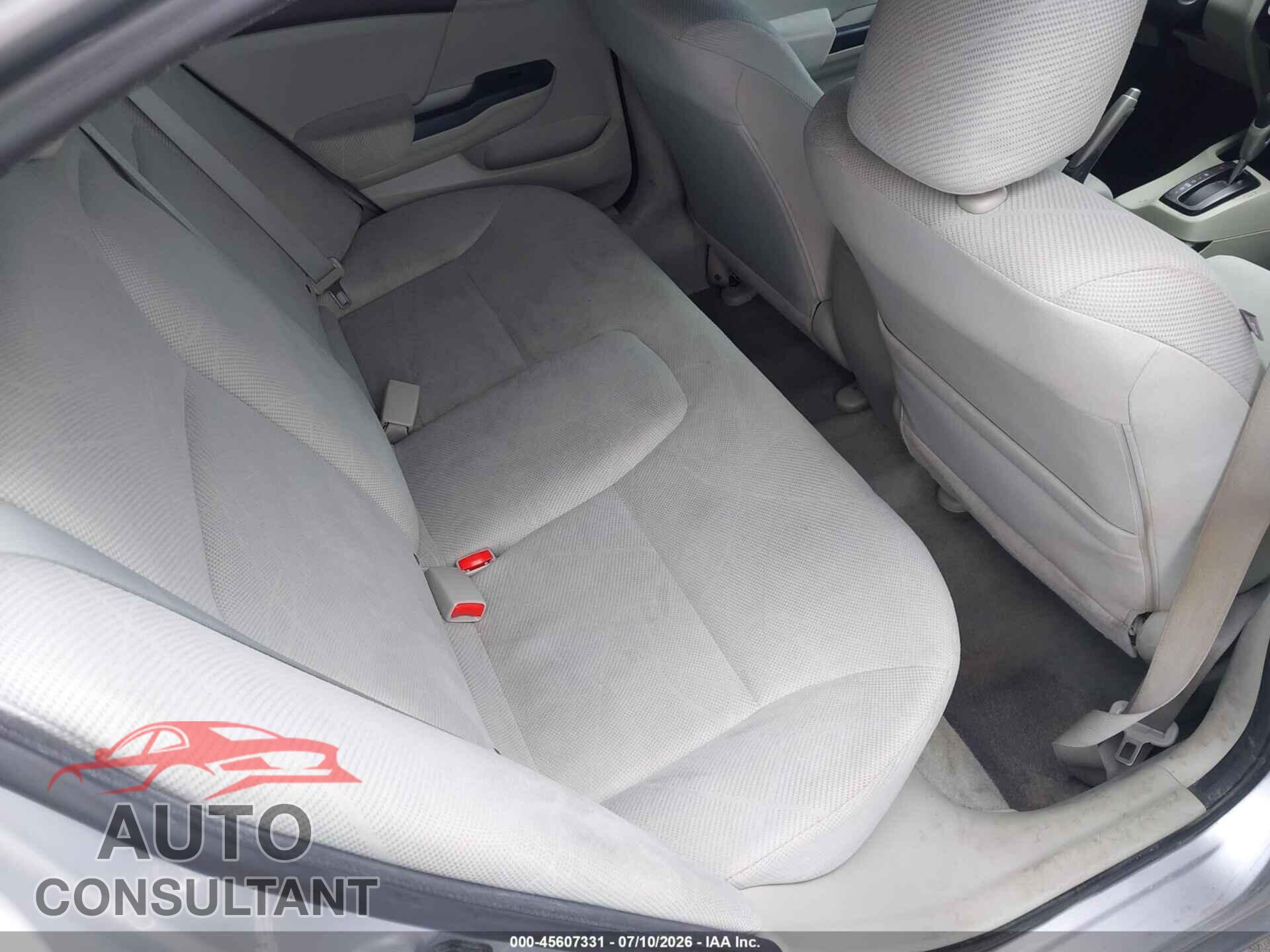 HONDA CIVIC 2012 - 19XFB2F59CE087640
