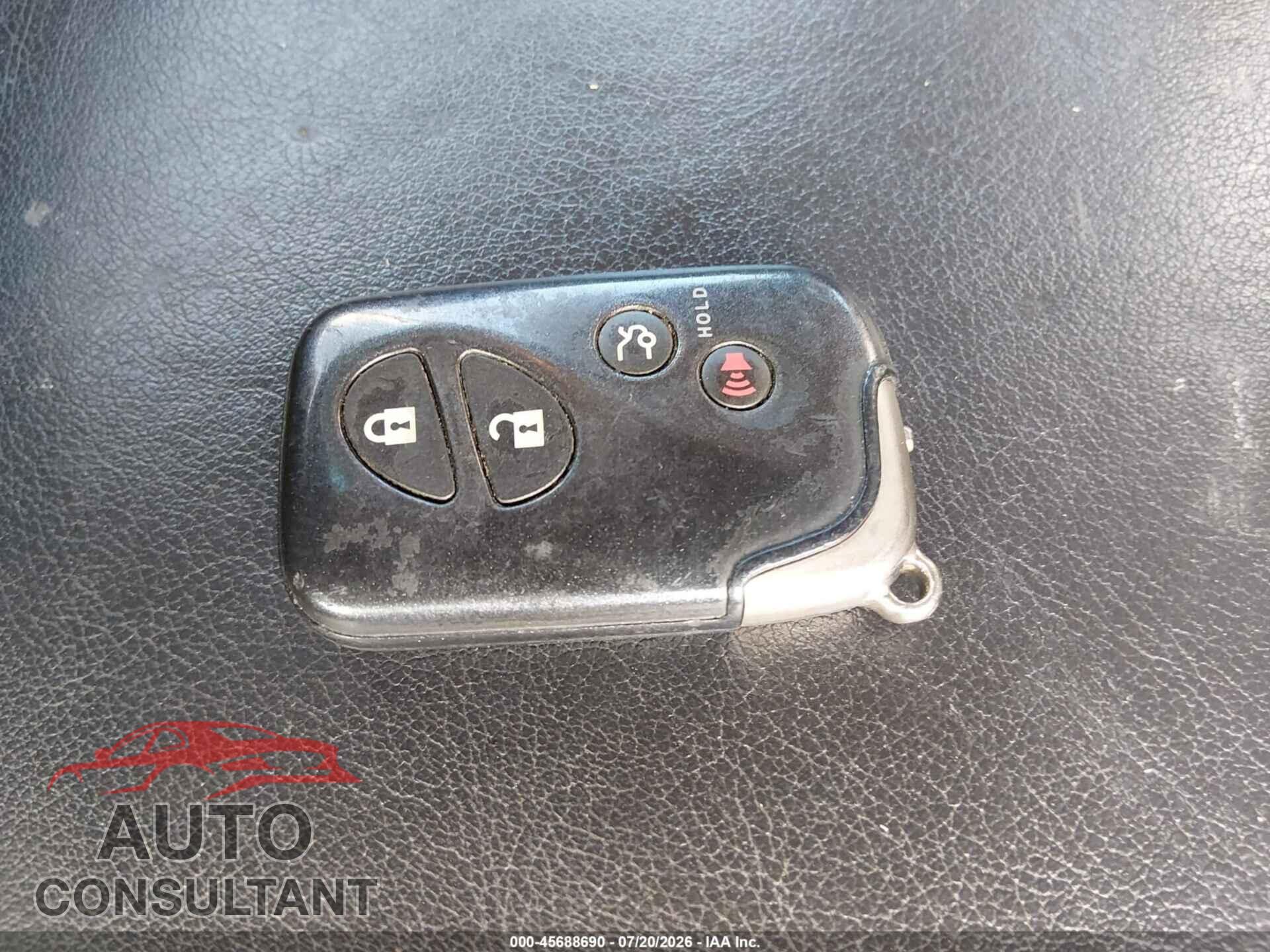 LEXUS HS 250H 2010 - JTHBB1BA4A2027317